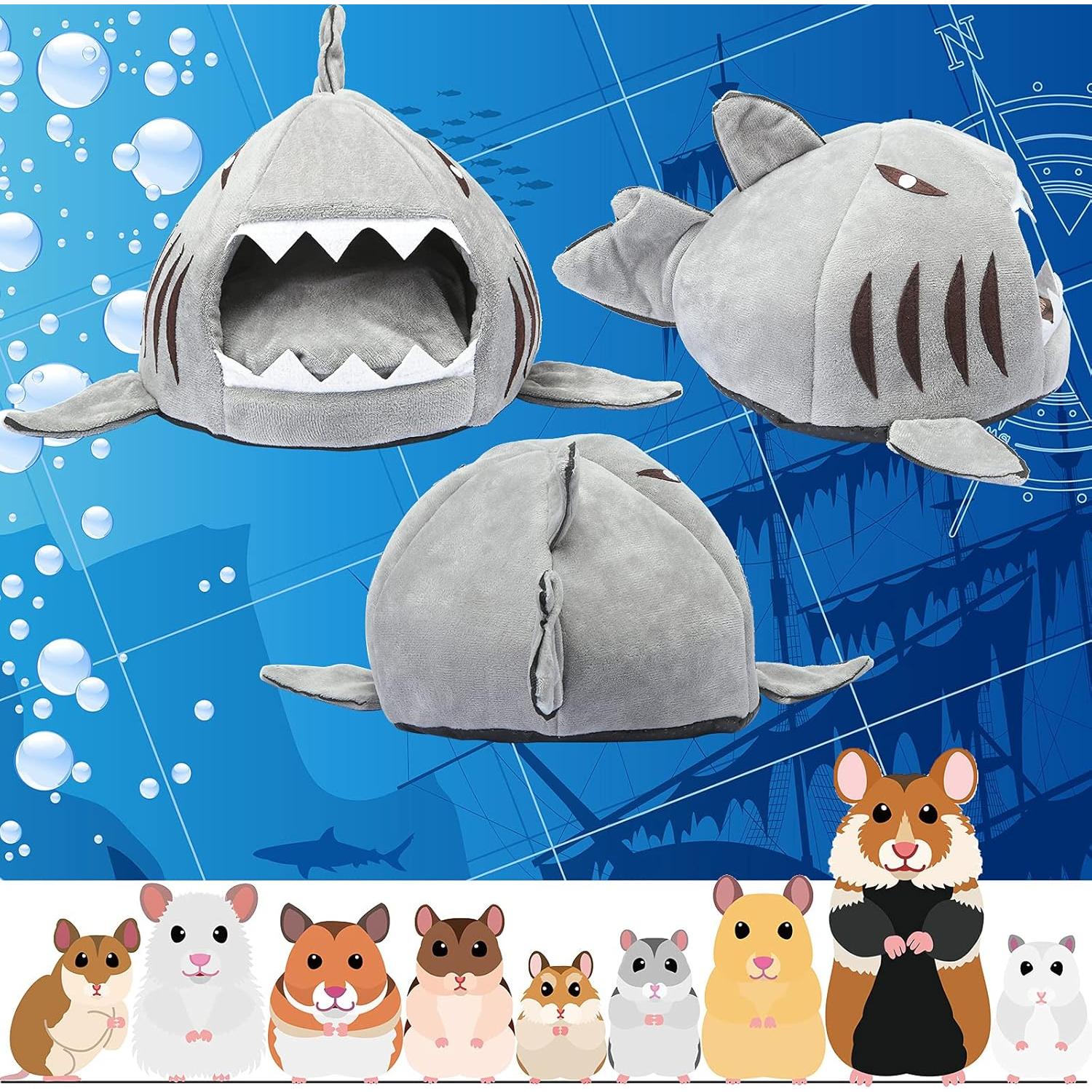 Cama Escondite para Mascotas Jetec Gris 16x16cm