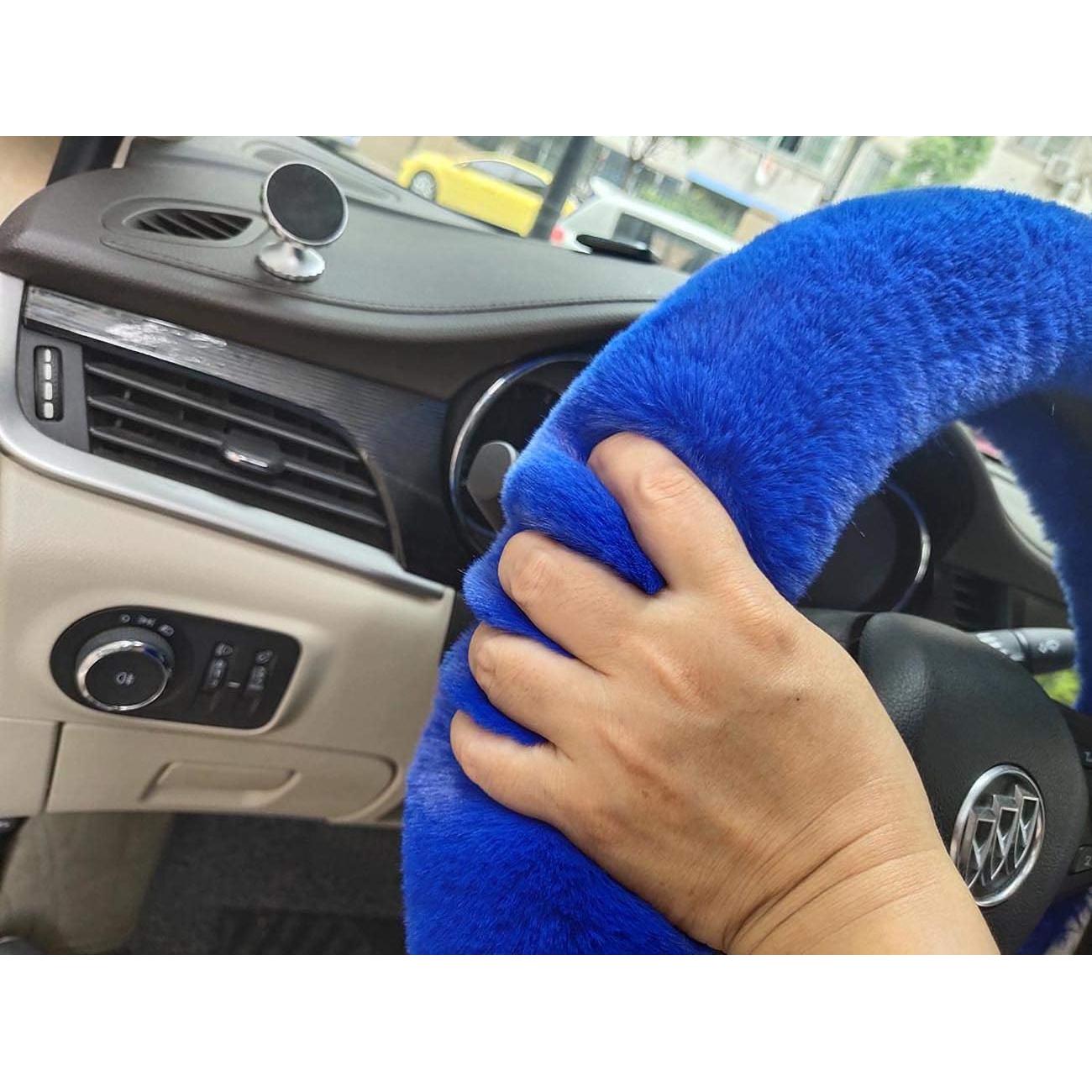 Cubierta de Volante de Piel Sintética IXITON Leopardo - Set 3 Piezas