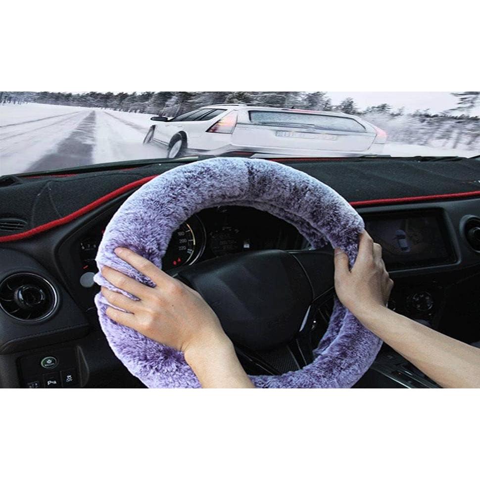 Cubierta de Volante de Piel Sintética IXITON Leopardo - Set 3 Piezas