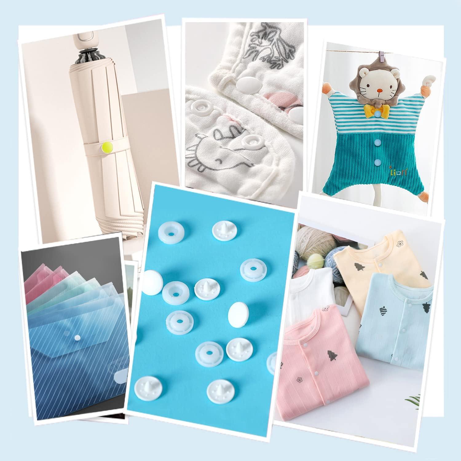 Kit de Broches de Costura Ryanwujiji con Alicates y 160 Piezas