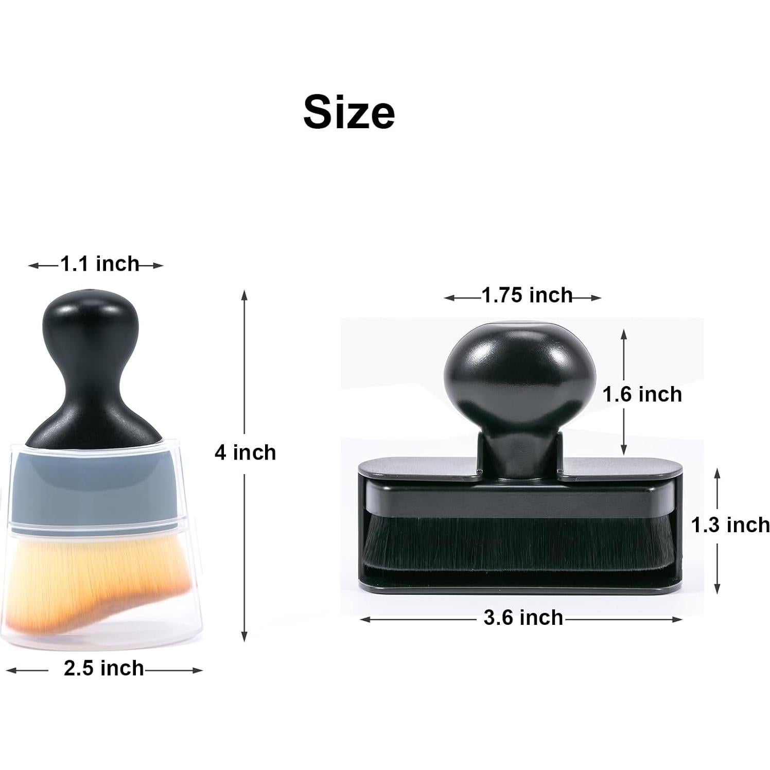 Kit Cepillo Aplicador Brillo Neumáticos UNIMEIX Grande ABS