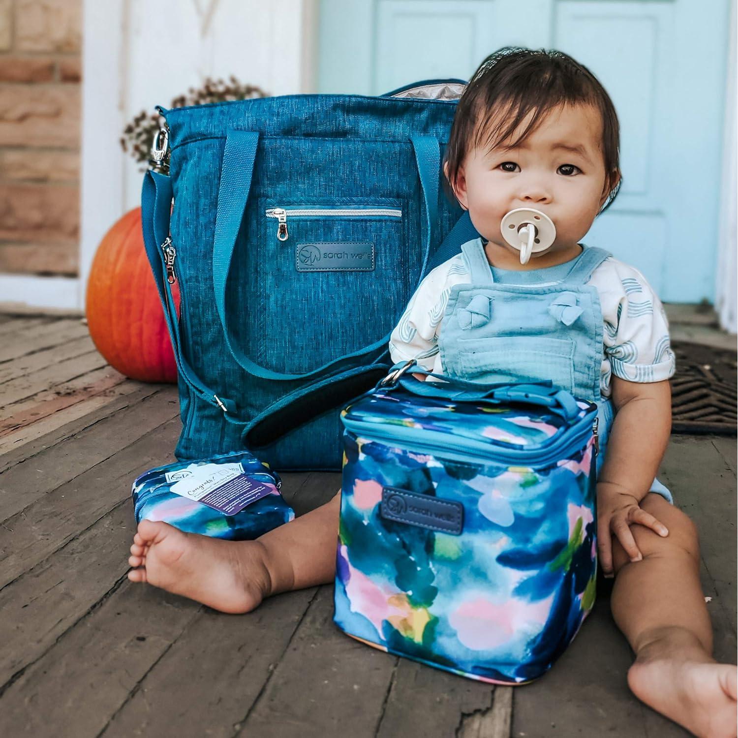 Bolsa de Enfriamiento de Leche Materna Sarah Wells Cold Gold Aquarelle