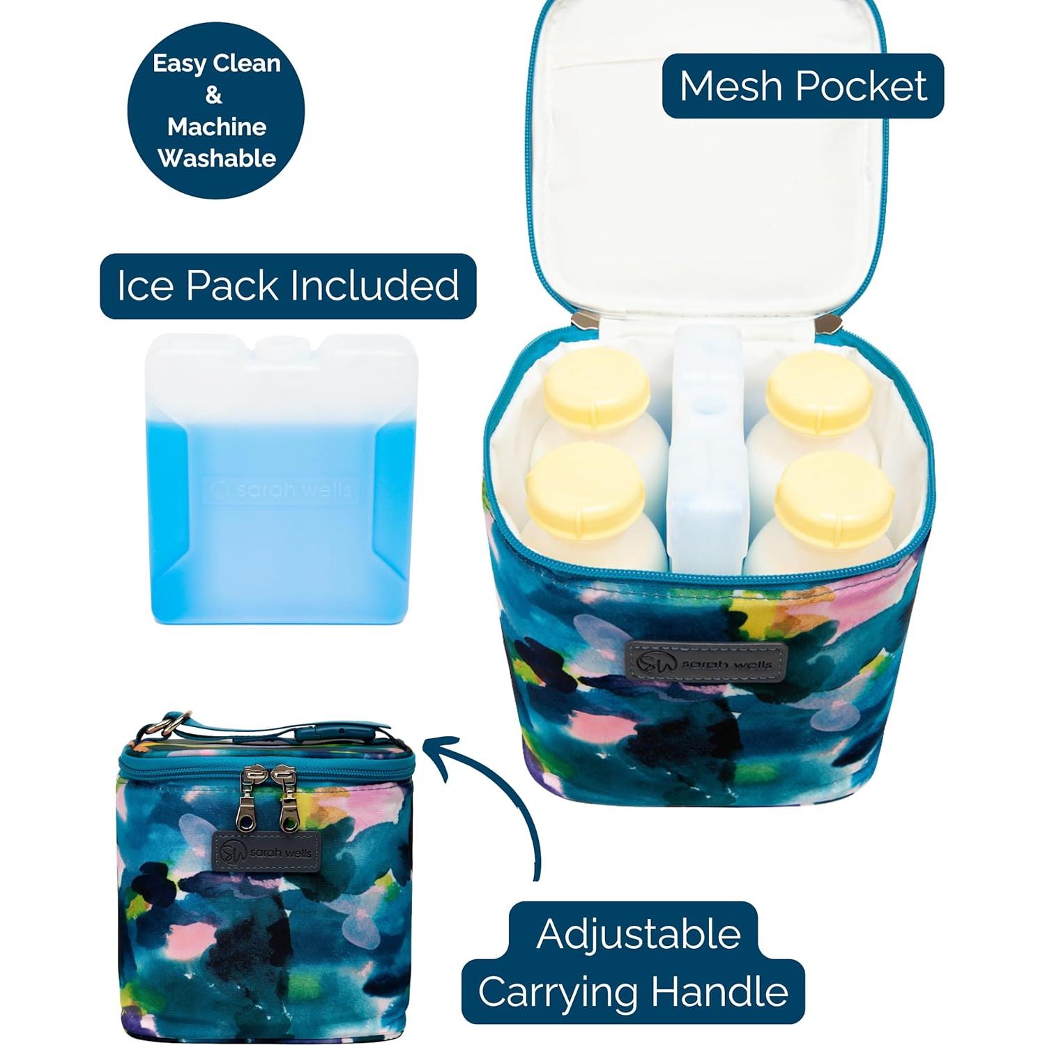 Bolsa de Enfriamiento de Leche Materna Sarah Wells Cold Gold Aquarelle