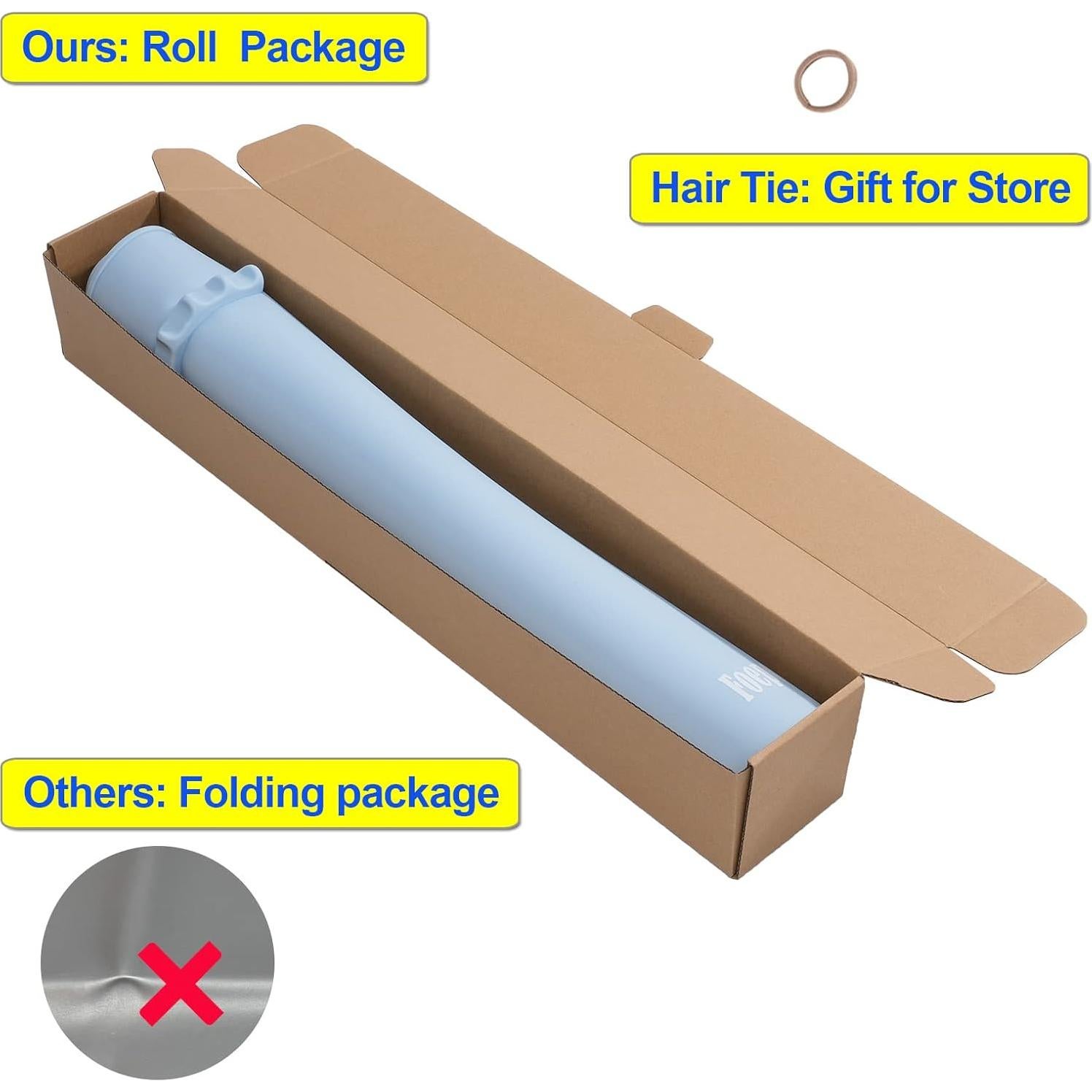 Mat de Silicona Extra Grande Foepoge 80x60cm Azul con Paletas