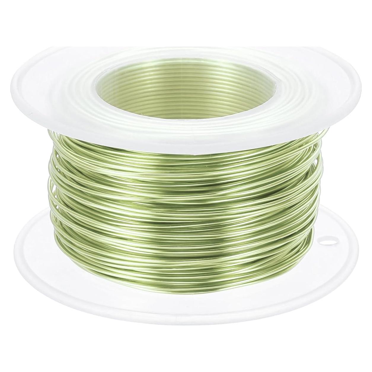 Alambre de Artesanía PATIKIL 0.8mm x 30m Verde Manzana