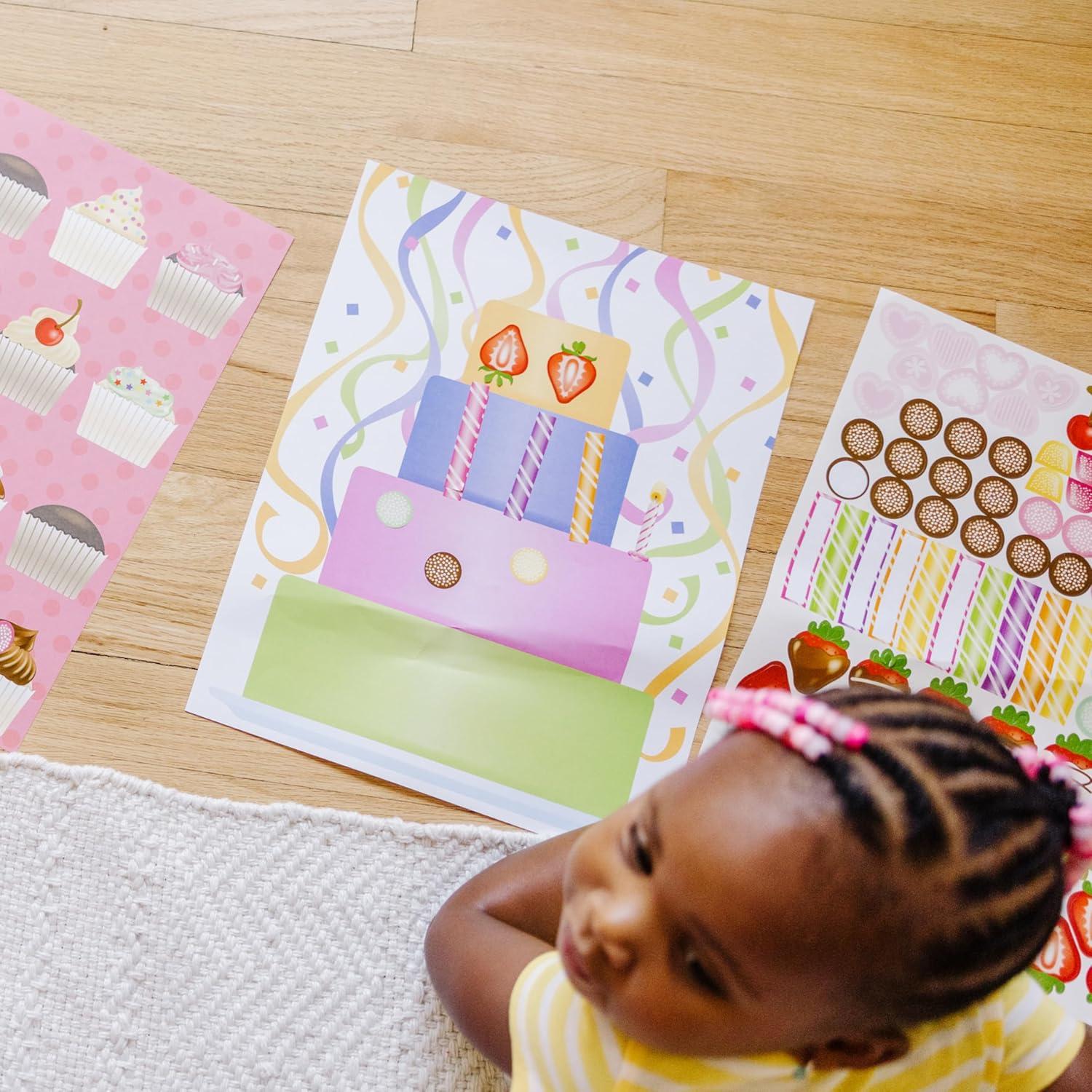 Cuaderno de Pegatinas Melissa & Doug Dulces 500 Stickers