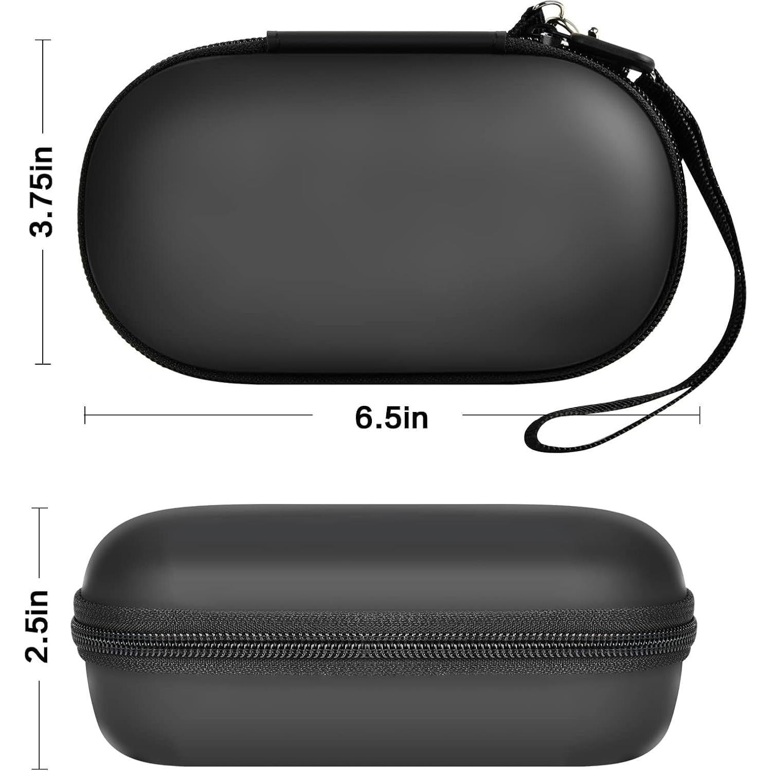 Estuche 2 en 1 para gafas y lentes de contacto GWCASE - Negro