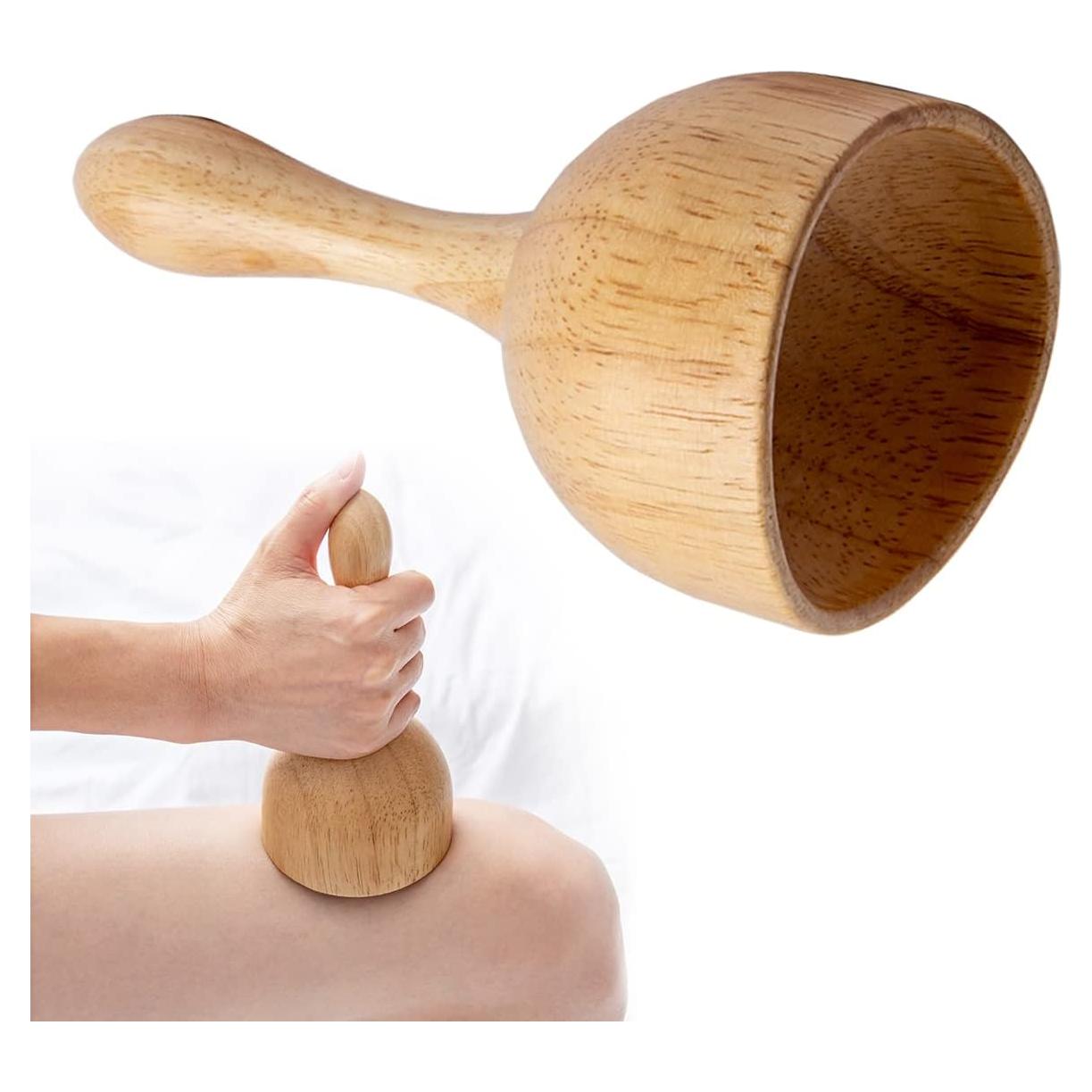 Copa de Terapia de Madera Xukele para Drenaje Linfático