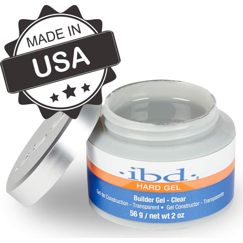 Gel Constructor IBD 56.7 g Transparente para Uñas - Acabado Acrílico