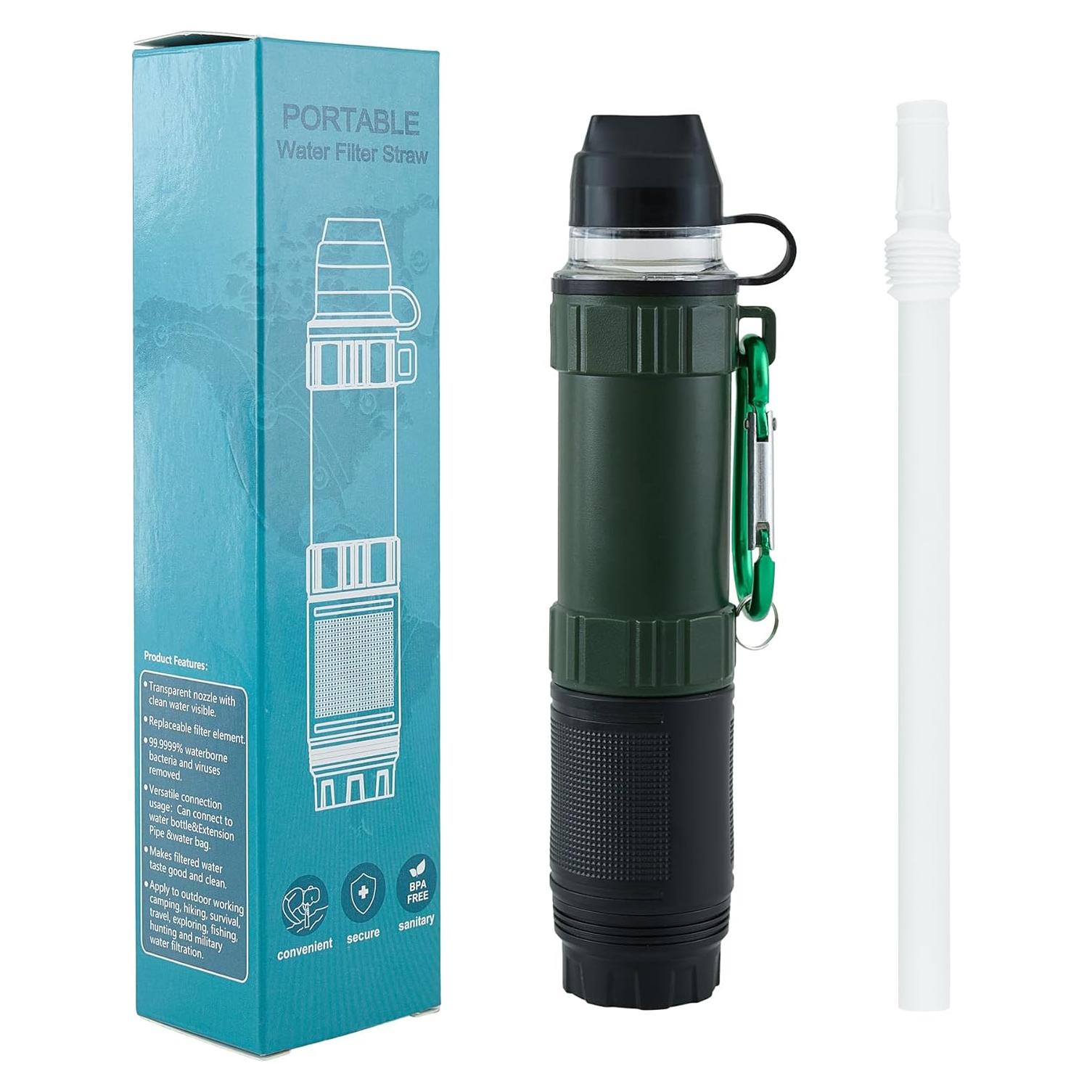 Filtro de Agua Paja Portátil Hoayccom 5 Etapas 3000L