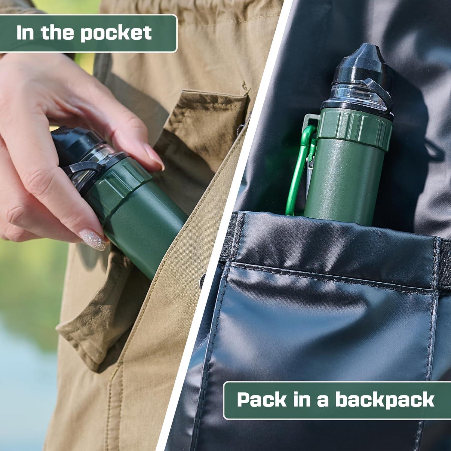 Filtro de Agua Paja Portátil Hoayccom 5 Etapas 3000L