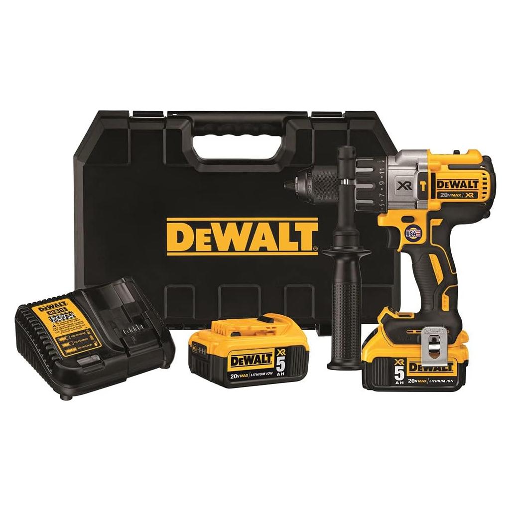 Taladro de Percusión Inalámbrico DEWALT DCD996P2 20V 3 Velocidades
