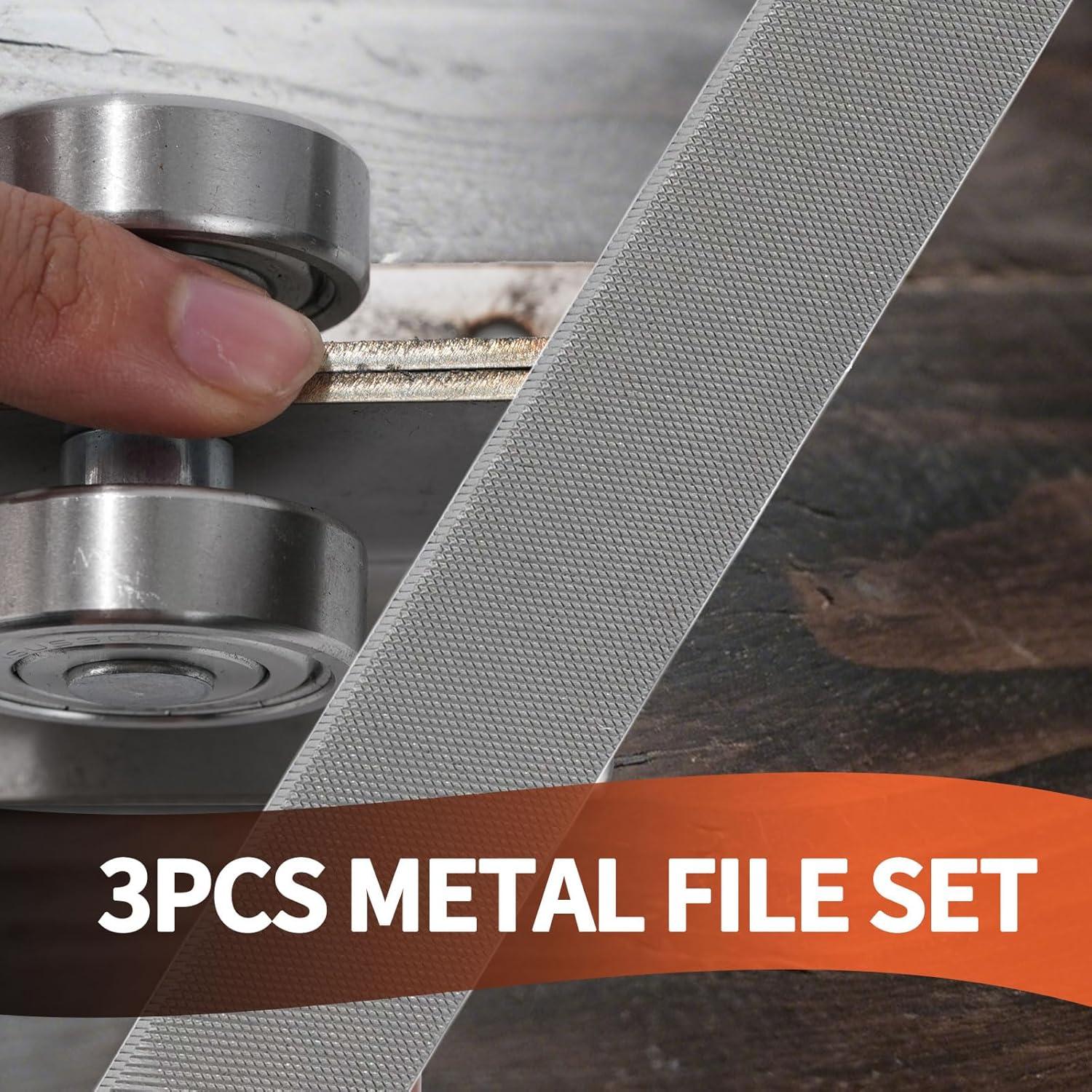 Juego de Limaduras de Metal KUZURYU 3 Piezas 20.32 cm