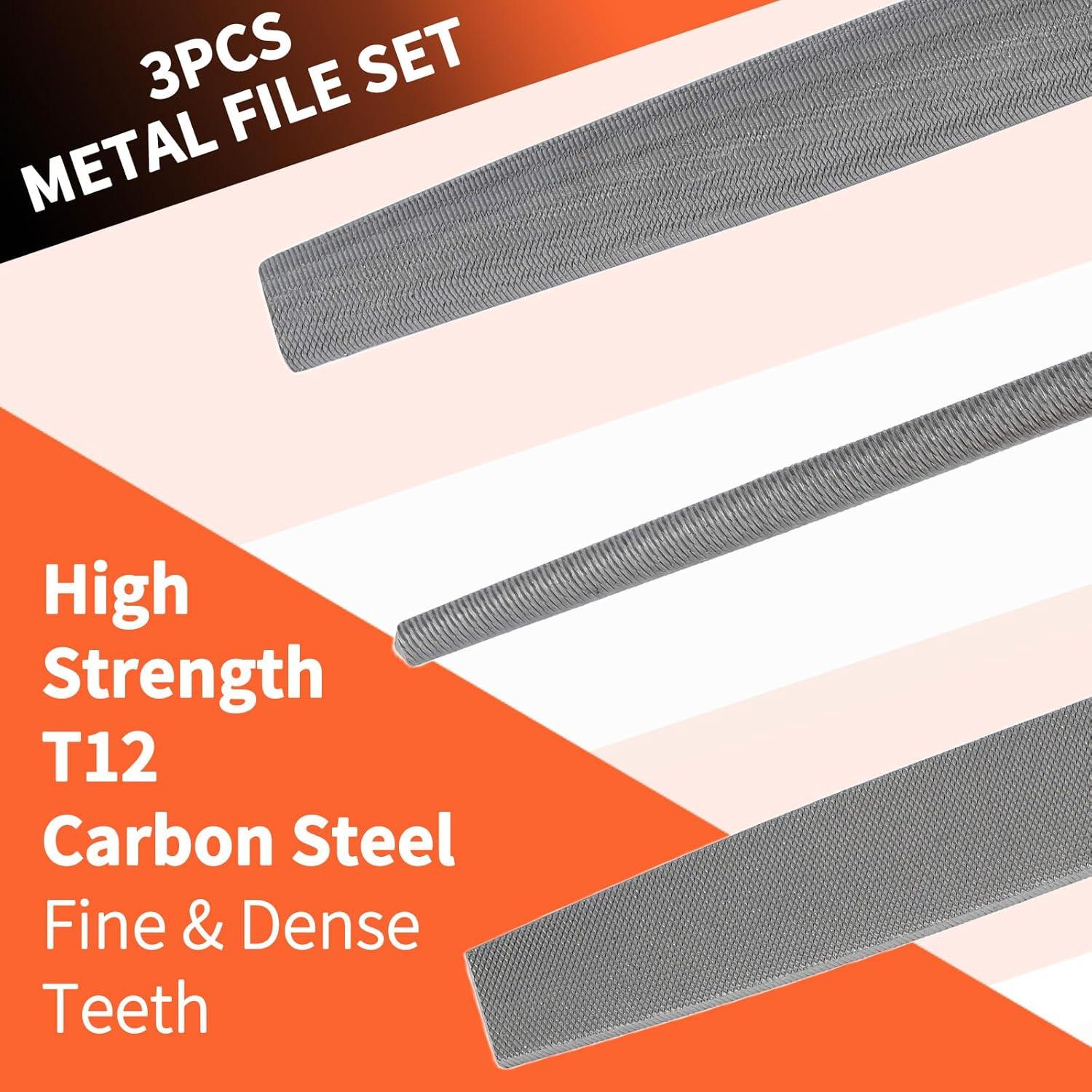 Juego de Limaduras de Metal KUZURYU 3 Piezas 20.32 cm