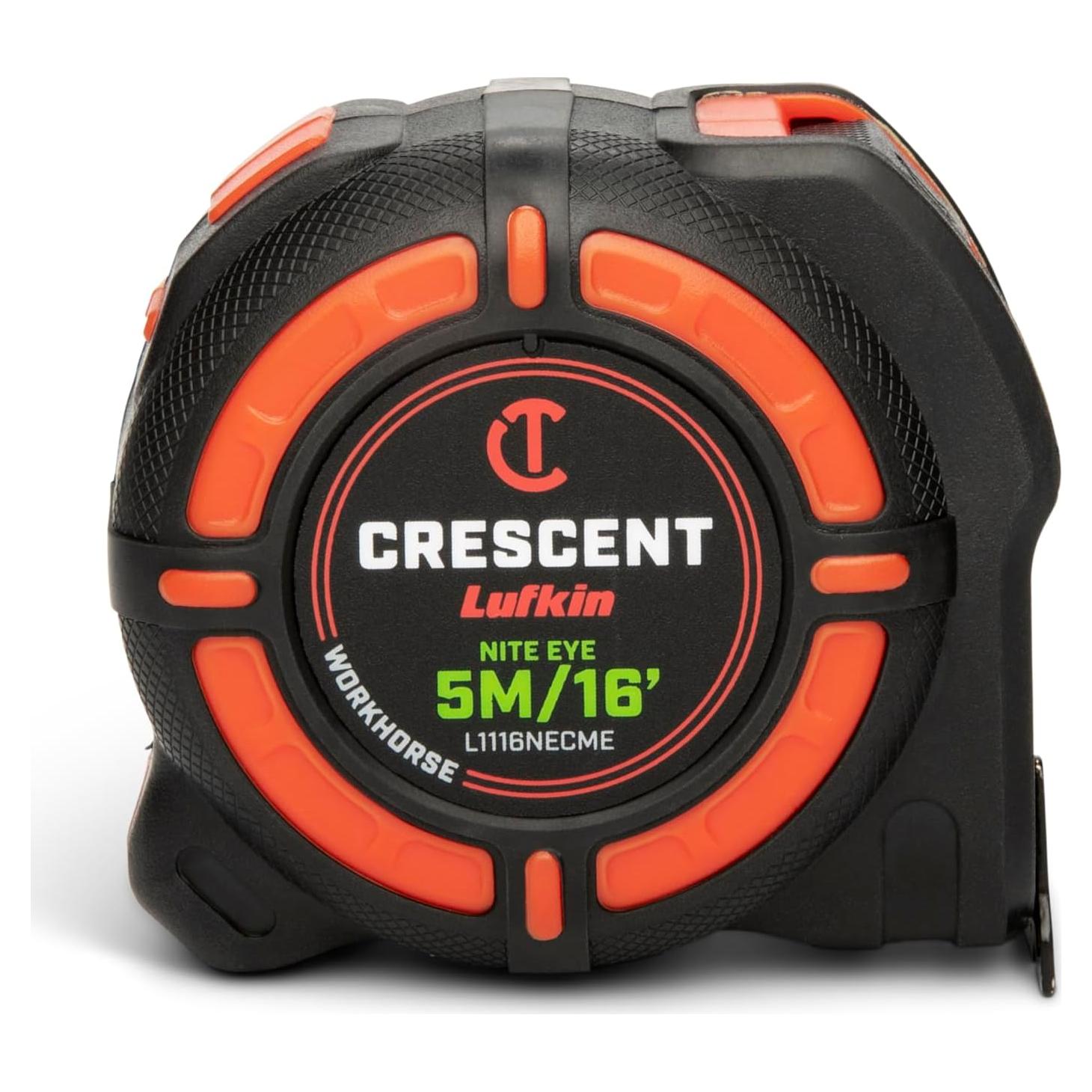 Cinta Métrica Crescent Workhorse Nite Eye 5m 16ft Doble Cara