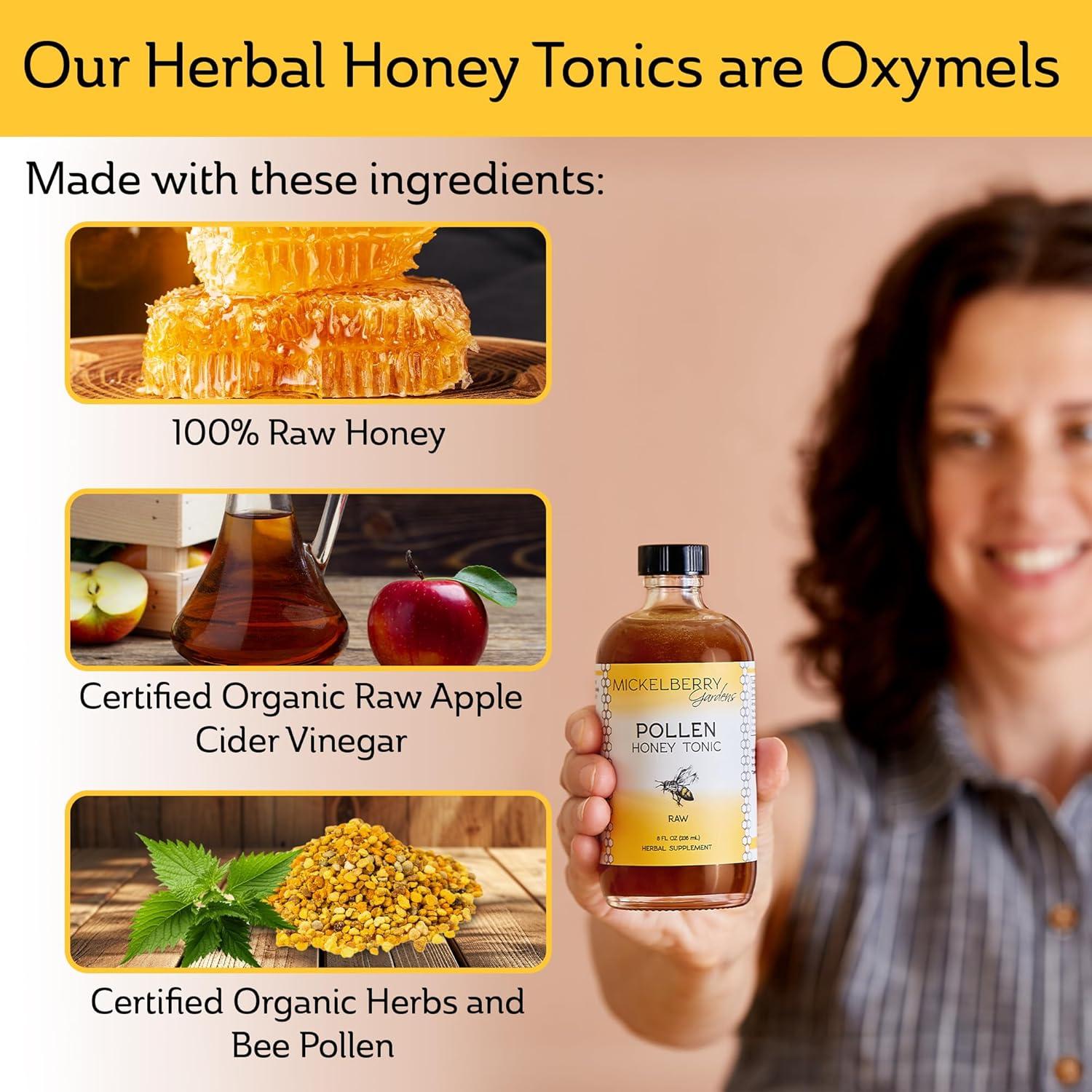 Tónico de Miel de Polen Mickelberry Gardens 118.3 ml