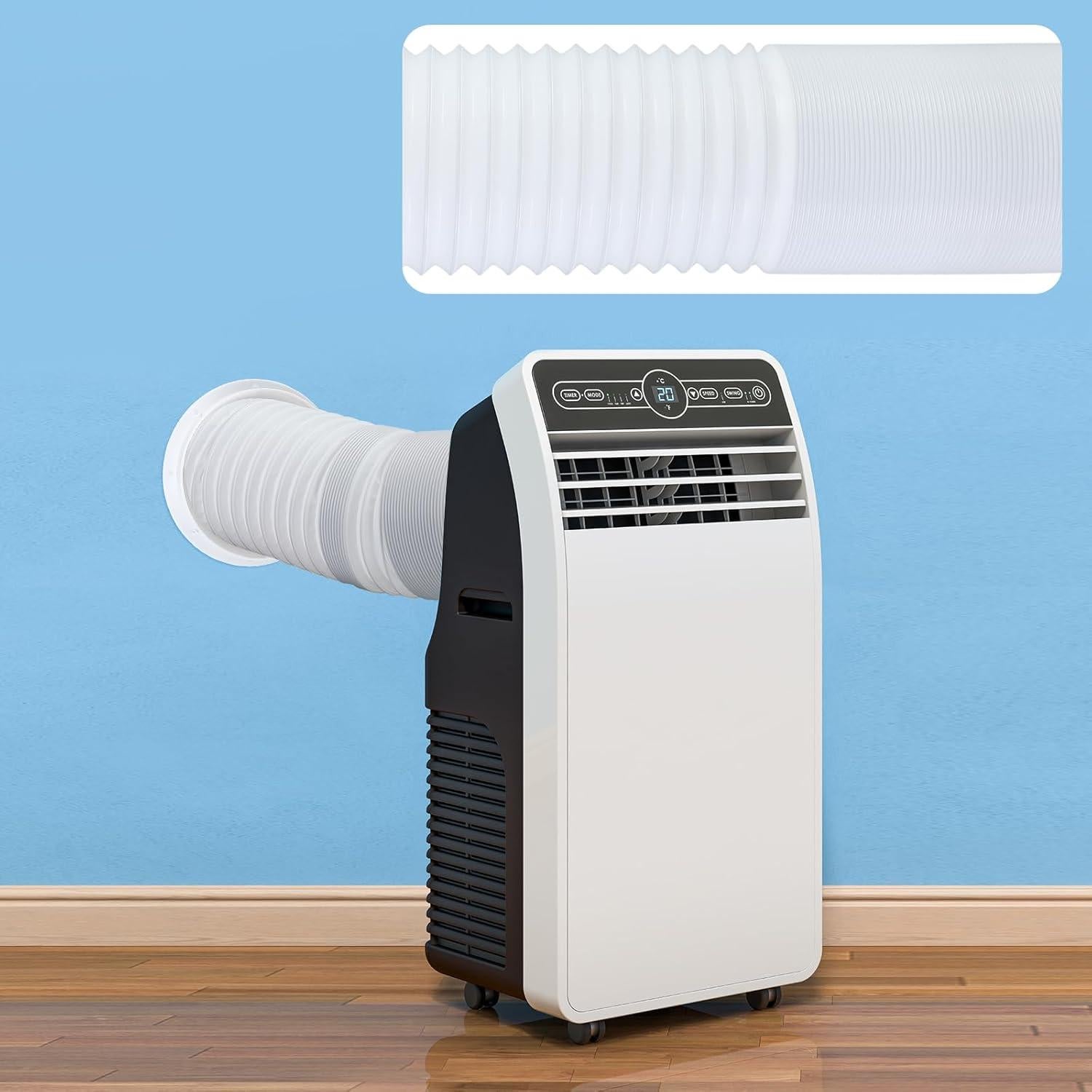 Conector de Ventilación para Aire Acondicionado Portátil Pushglossy 149.86 cm