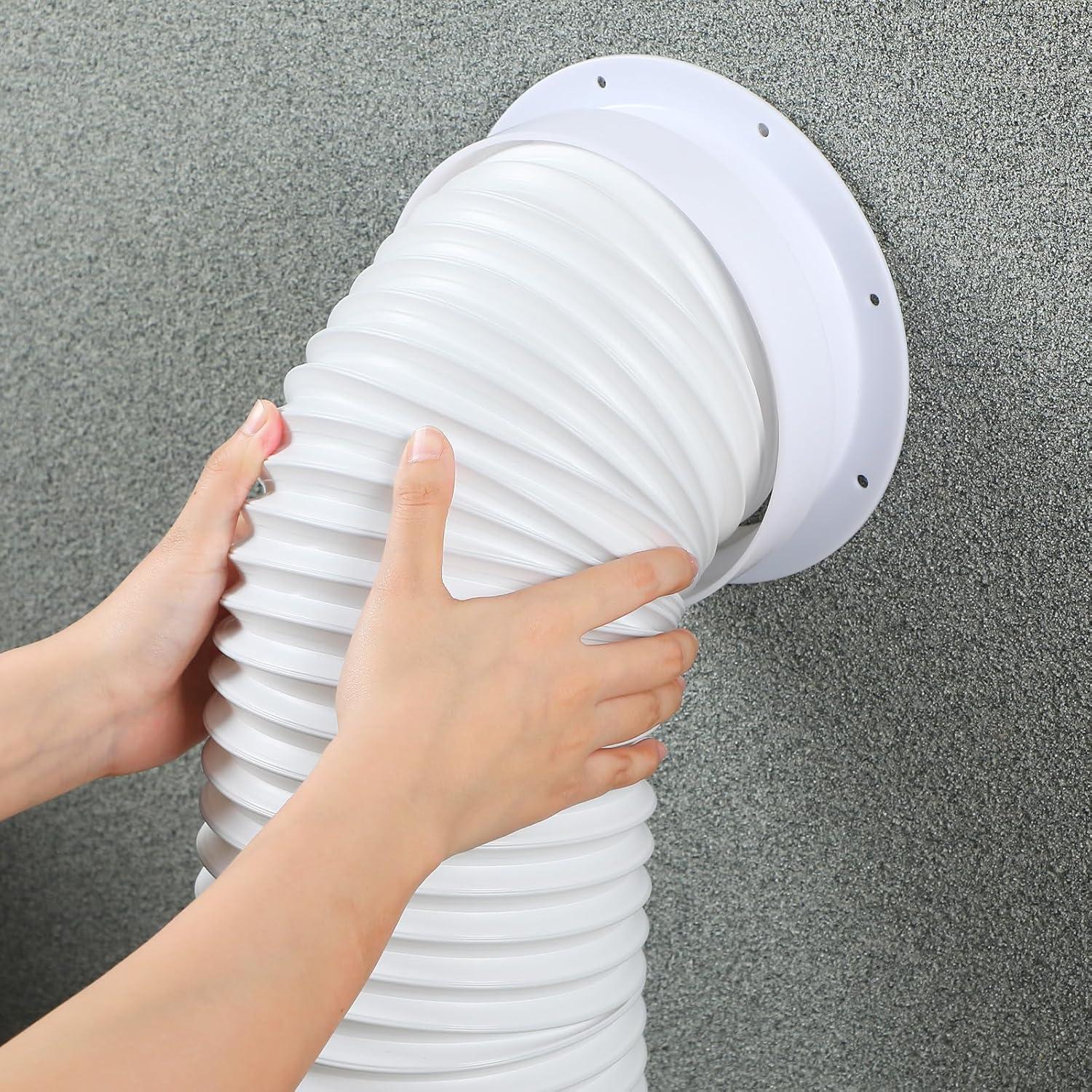 Conector de Ventilación para Aire Acondicionado Portátil Pushglossy 149.86 cm