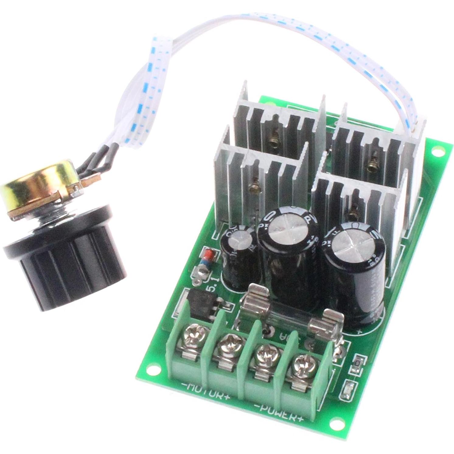 Controlador de Velocidad Motor DC 30A NOYITO 6-60V Ajustable