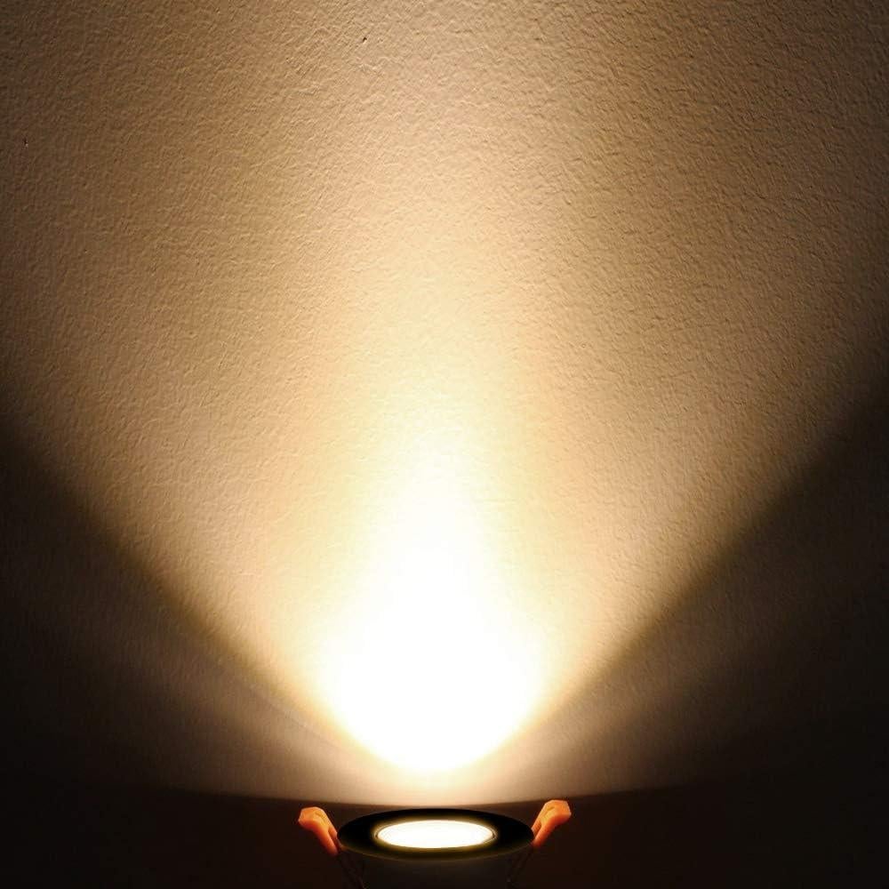 Downlight LED 3W ShinyFlash Regulable 3000K Blanco Cálido