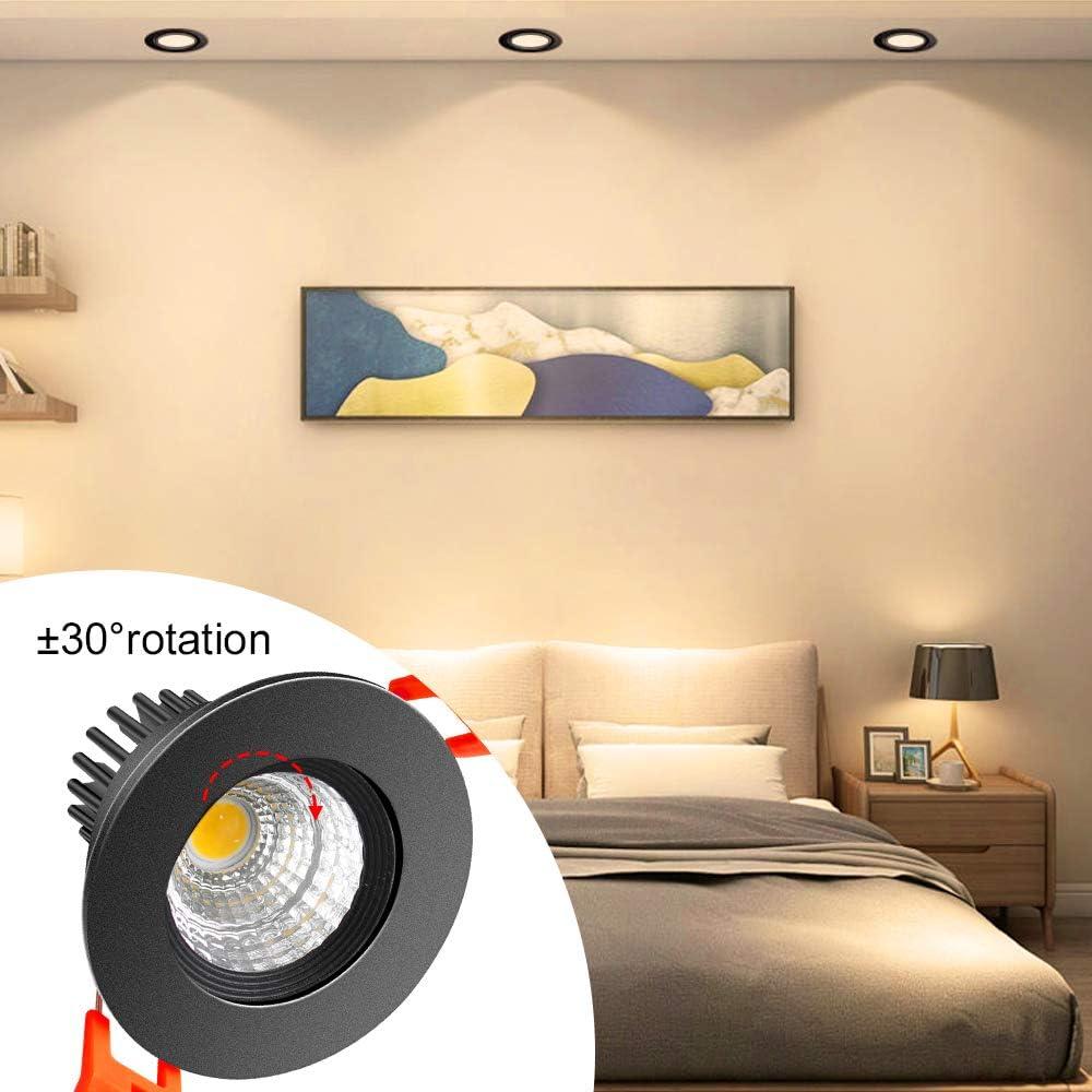 Downlight LED 3W ShinyFlash Regulable 3000K Blanco Cálido