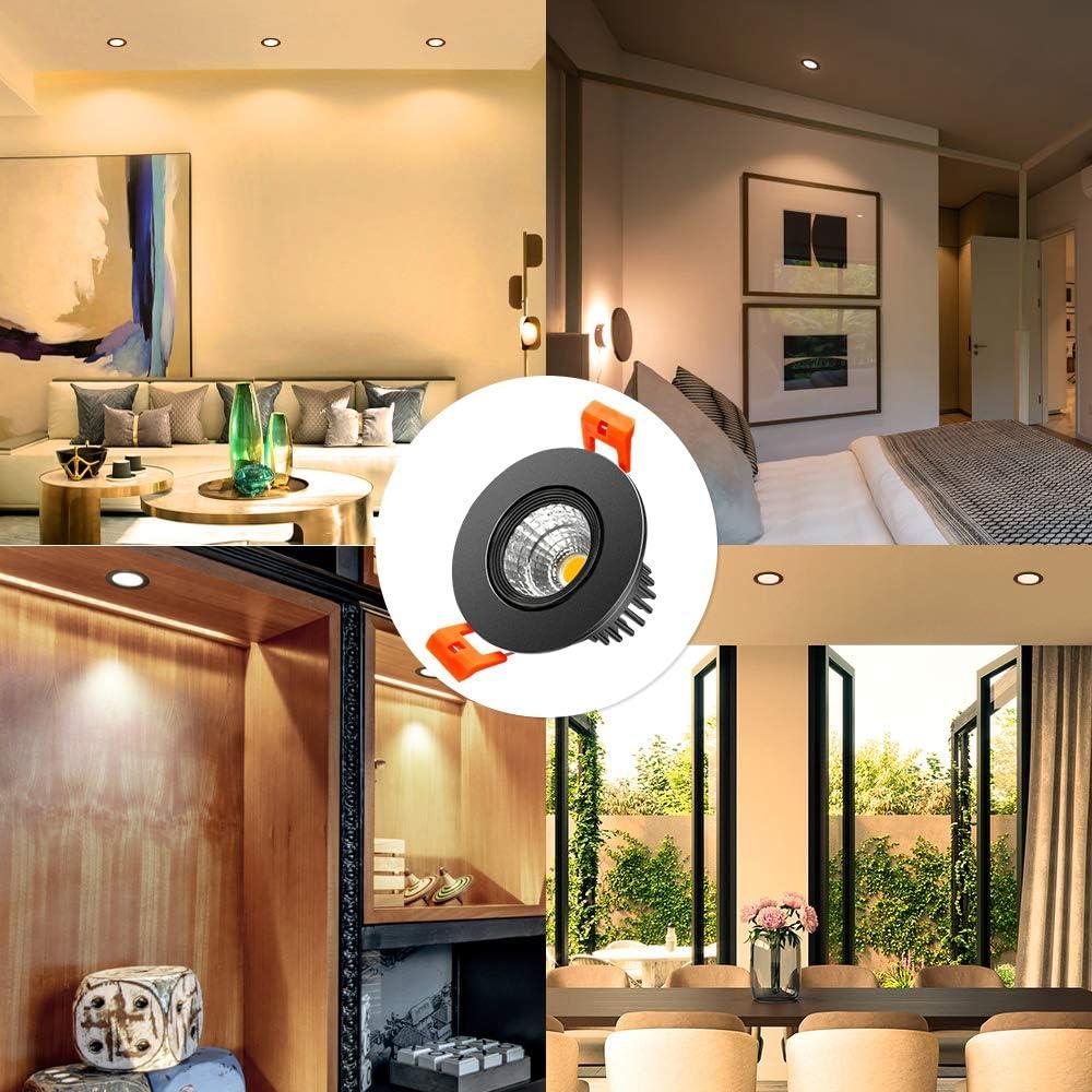 Downlight LED 3W ShinyFlash Regulable 3000K Blanco Cálido