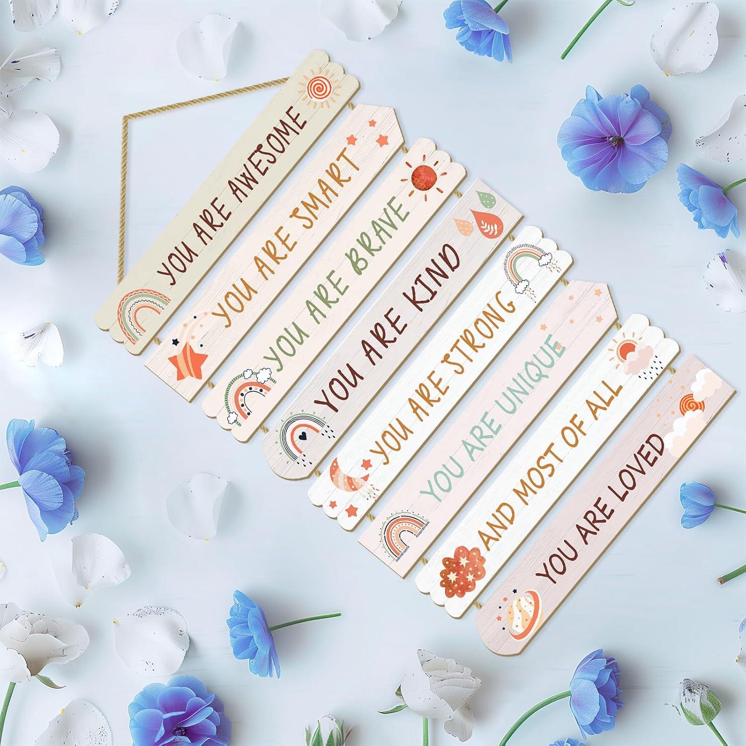 Decoración de Pared Bohemia para Niños WAKOSAN - 9 Placas