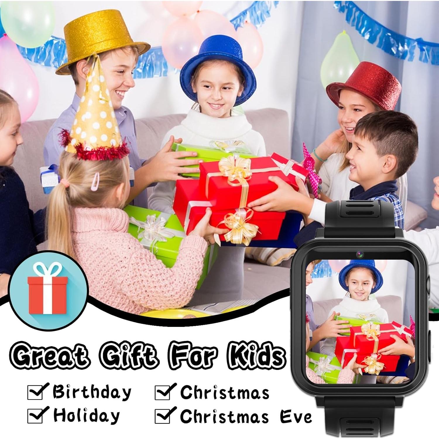 Reloj Inteligente para Niños LITEYPP con Cámara y 24 Juegos