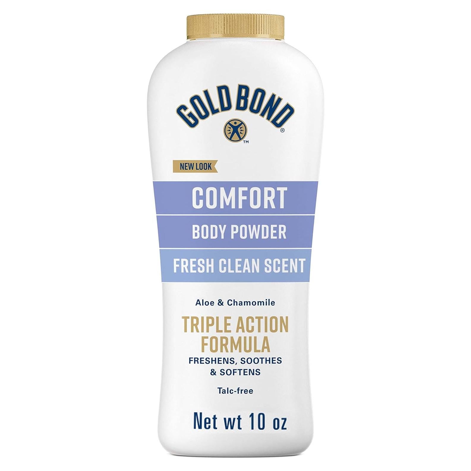 Polvo Corporal Gold Bond Comfort 283.5 g Sin Talco Aloe Manzanilla