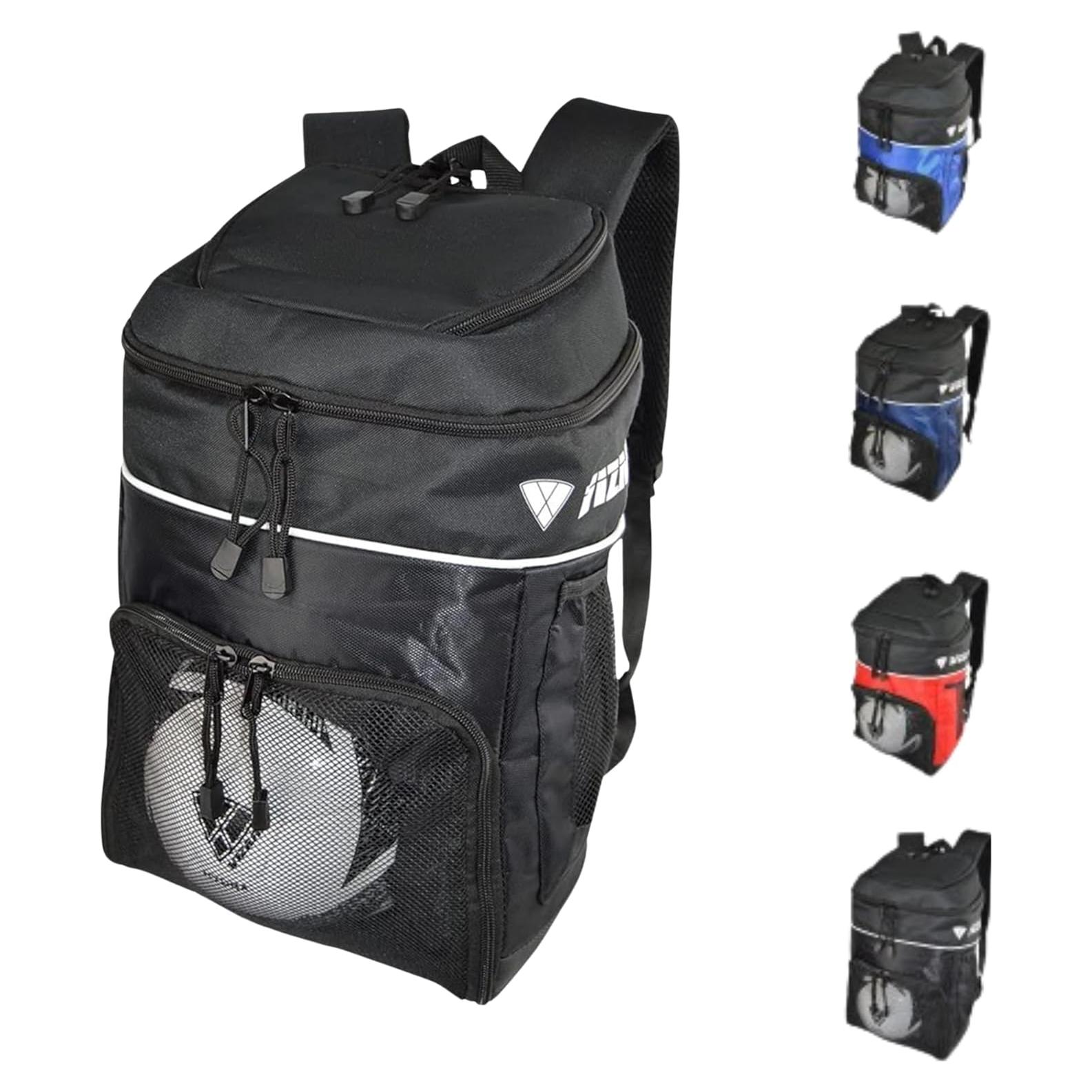 Mochila de Fútbol Vizari Titan - Resistente al Agua, Negro