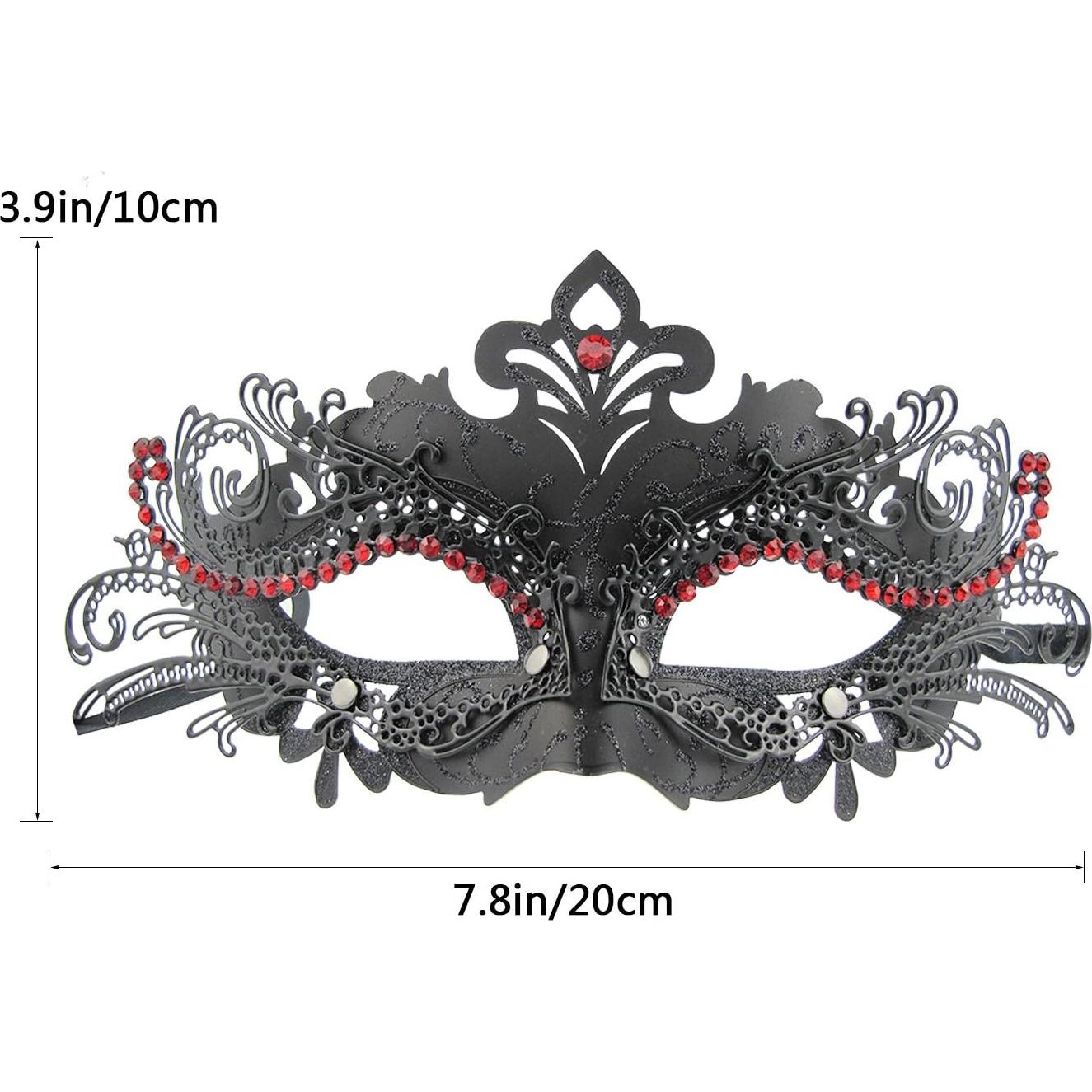 Conjunto de 2 Máscaras Venecianas Coddsmz para Parejas