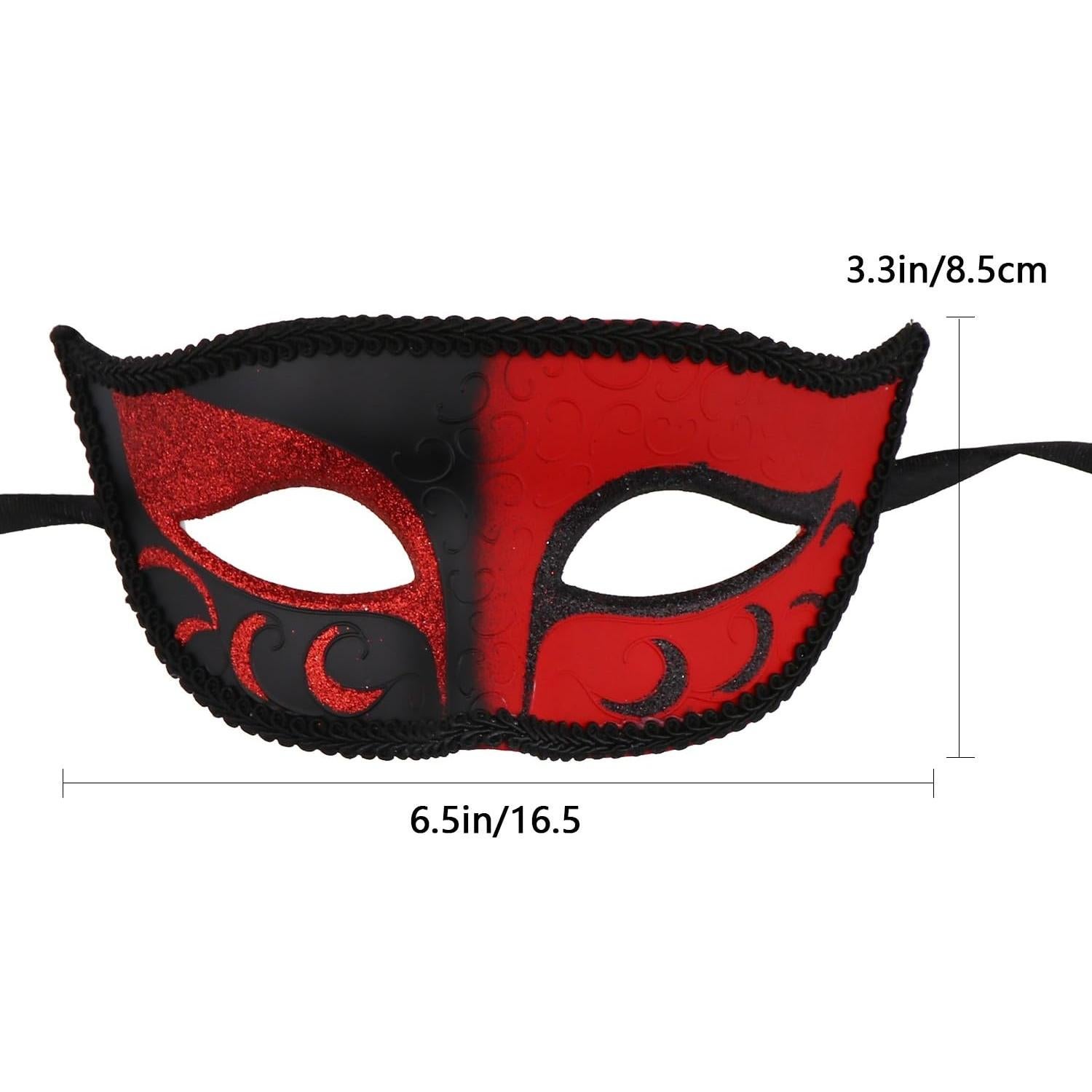 Conjunto de 2 Máscaras Venecianas Coddsmz para Parejas