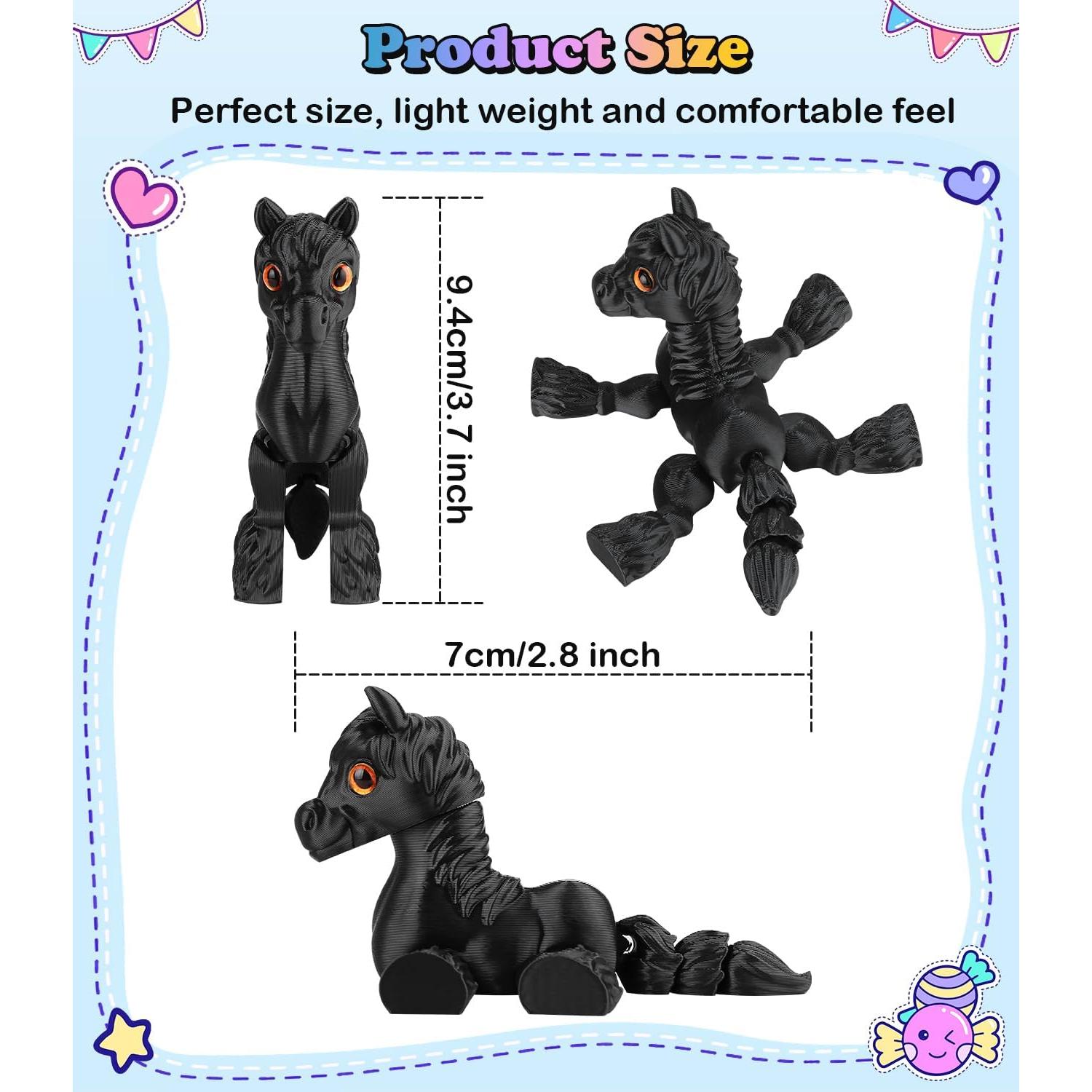 Juguete de Caballo Impreso en 3D ATESSON - Alivio de Estrés