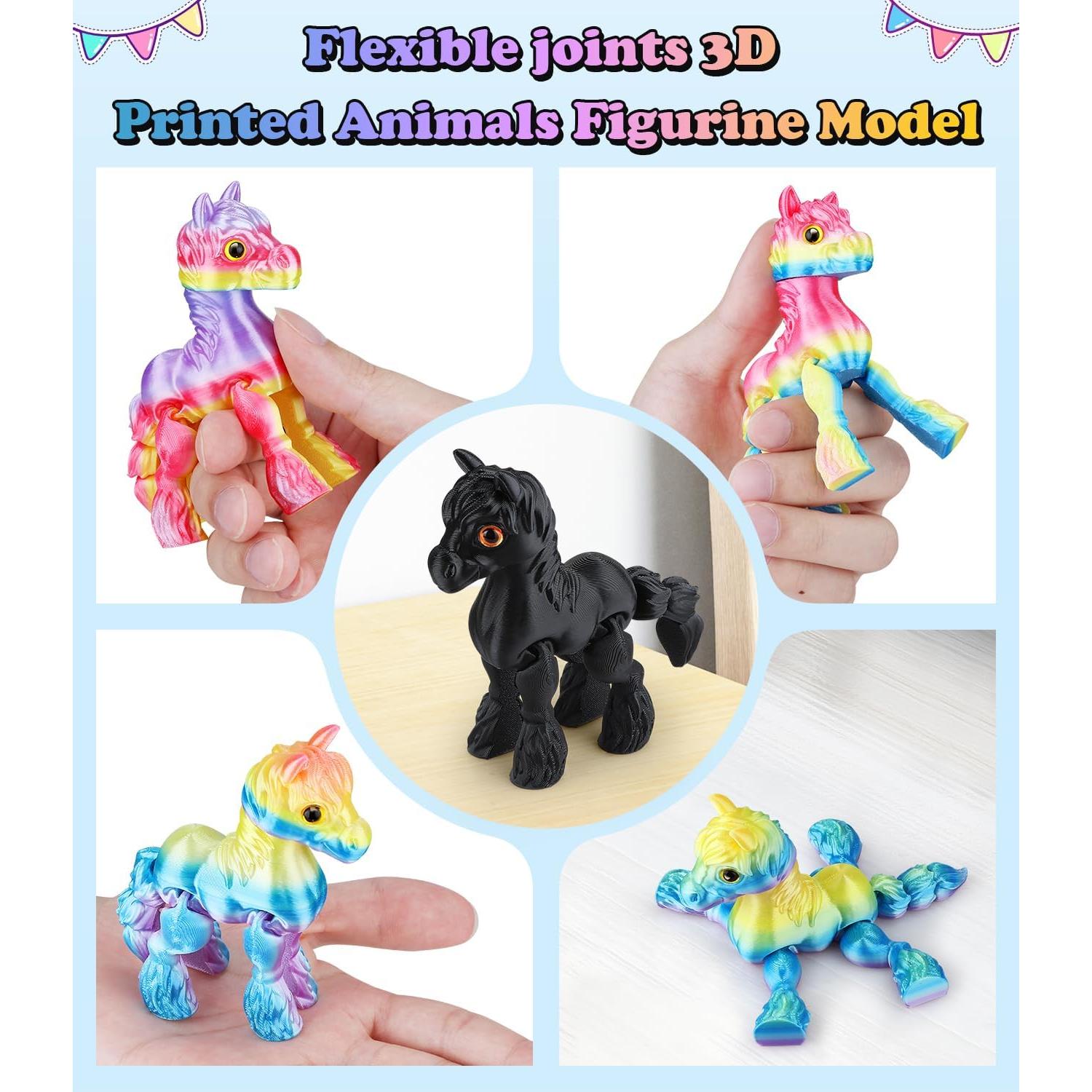 Juguete de Caballo Impreso en 3D ATESSON - Alivio de Estrés