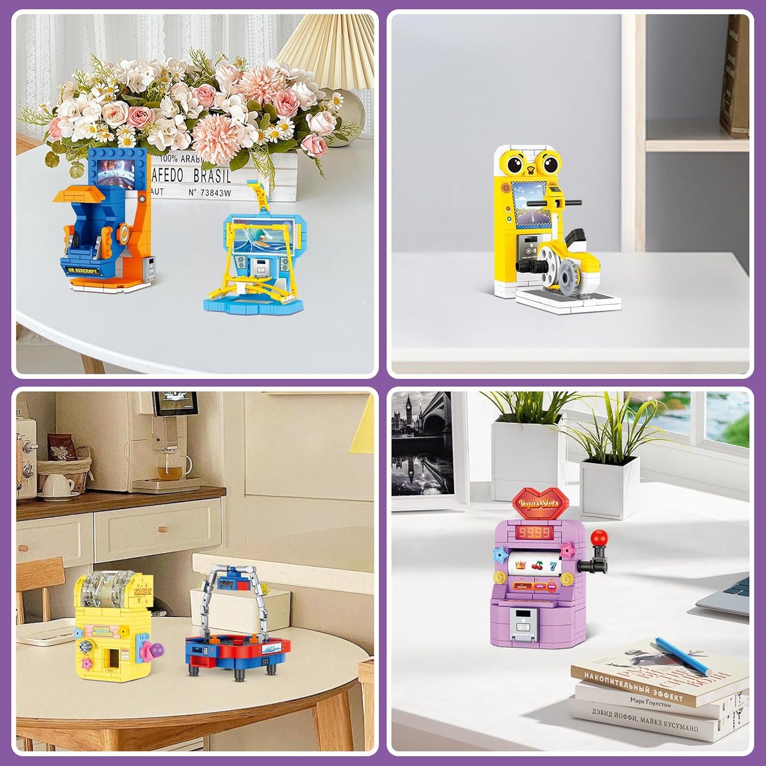 Set de Construcción Mini Consolas de Juego JMBricklayer 6 Piezas