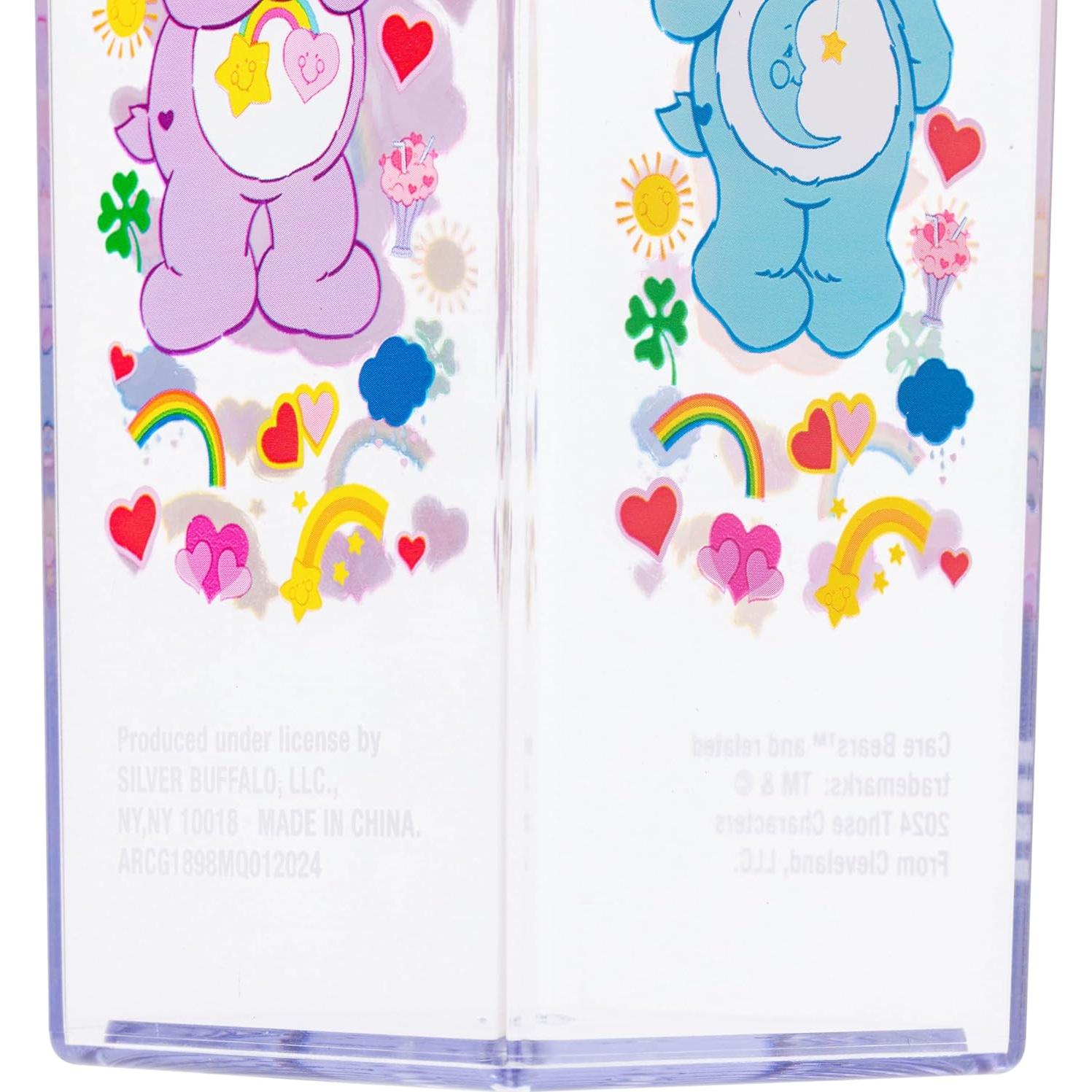 Cartón de Leche de Plástico Silver Buffalo Care Bears 0.48L