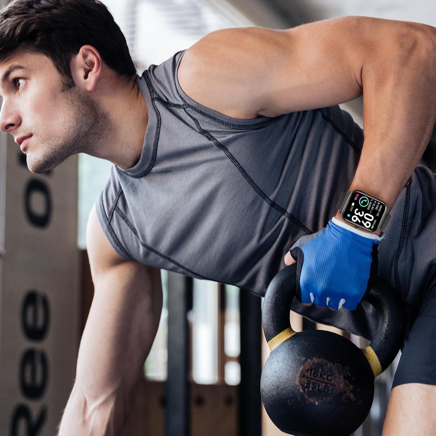 Correa de Reloj de Metal Milanés KOAZON 22mm Ajustable