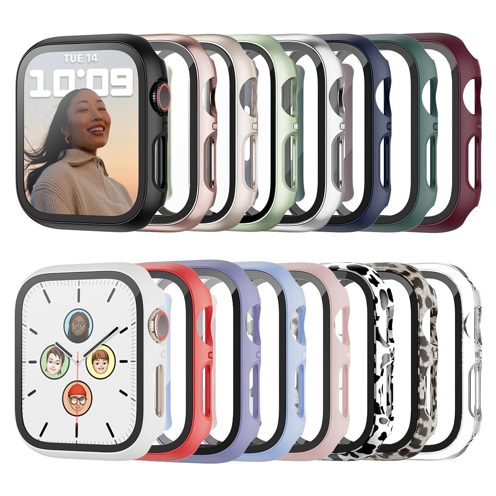 Funda Dura Haojavo 16 Pack para Apple Watch 38mm Series 3/2/1