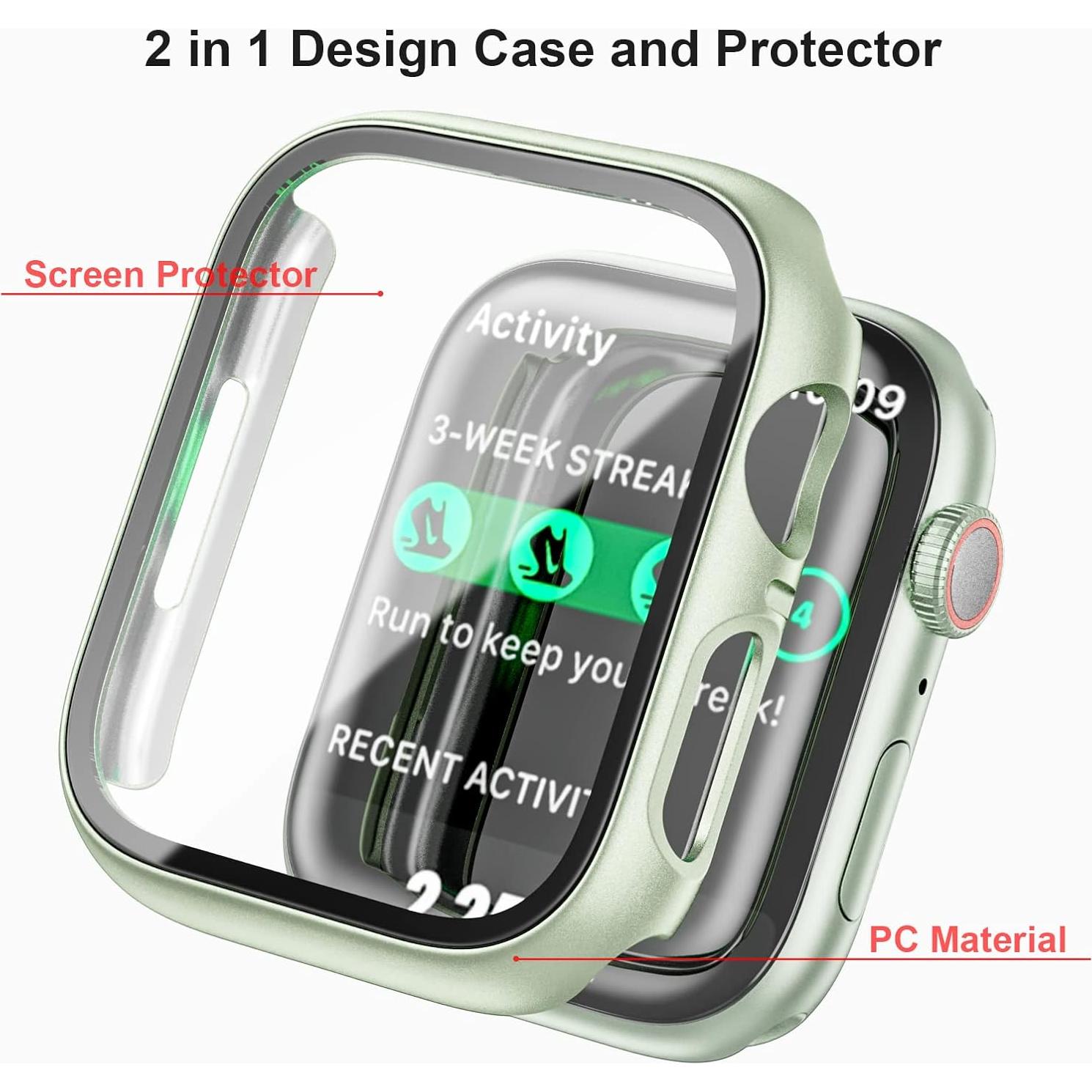 Funda Dura Haojavo 16 Pack para Apple Watch 38mm Series 3/2/1