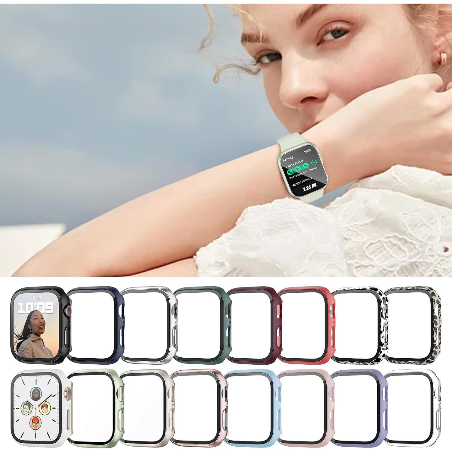 Funda Dura Haojavo 16 Pack para Apple Watch 38mm Series 3/2/1