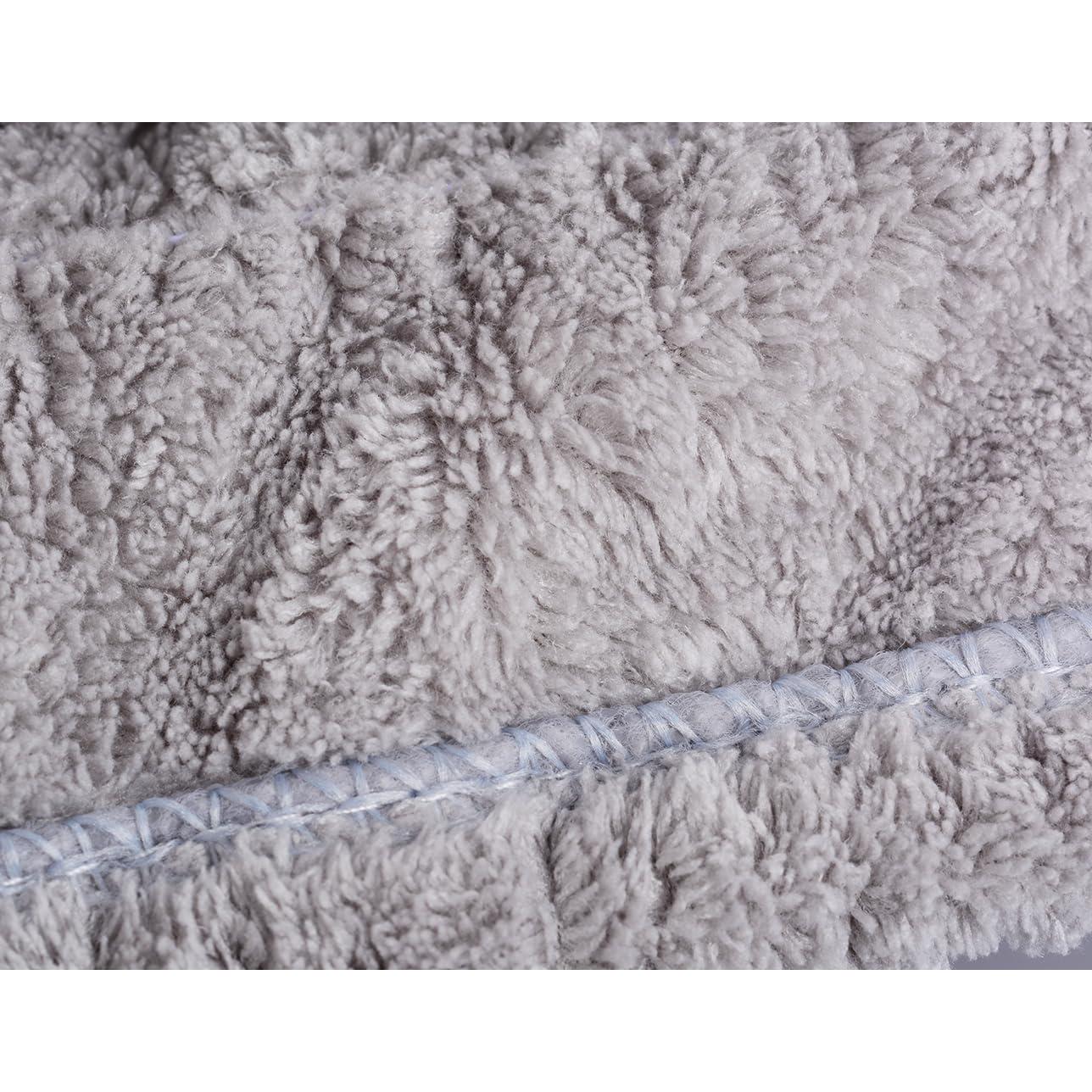 Toalla de Secado para Niños MAYOUTH Microfibra Gris Claro