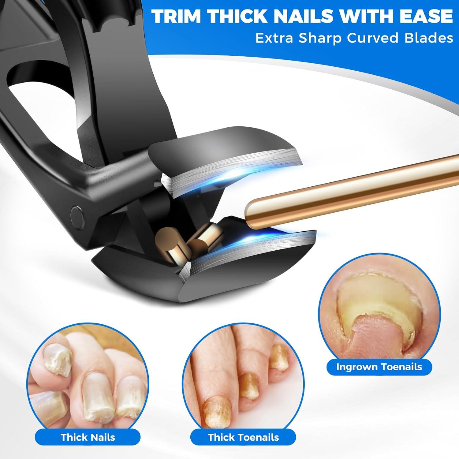 Cortauñas Inclinados FUMAX para Uñas Gruesas - Alta Resistencia