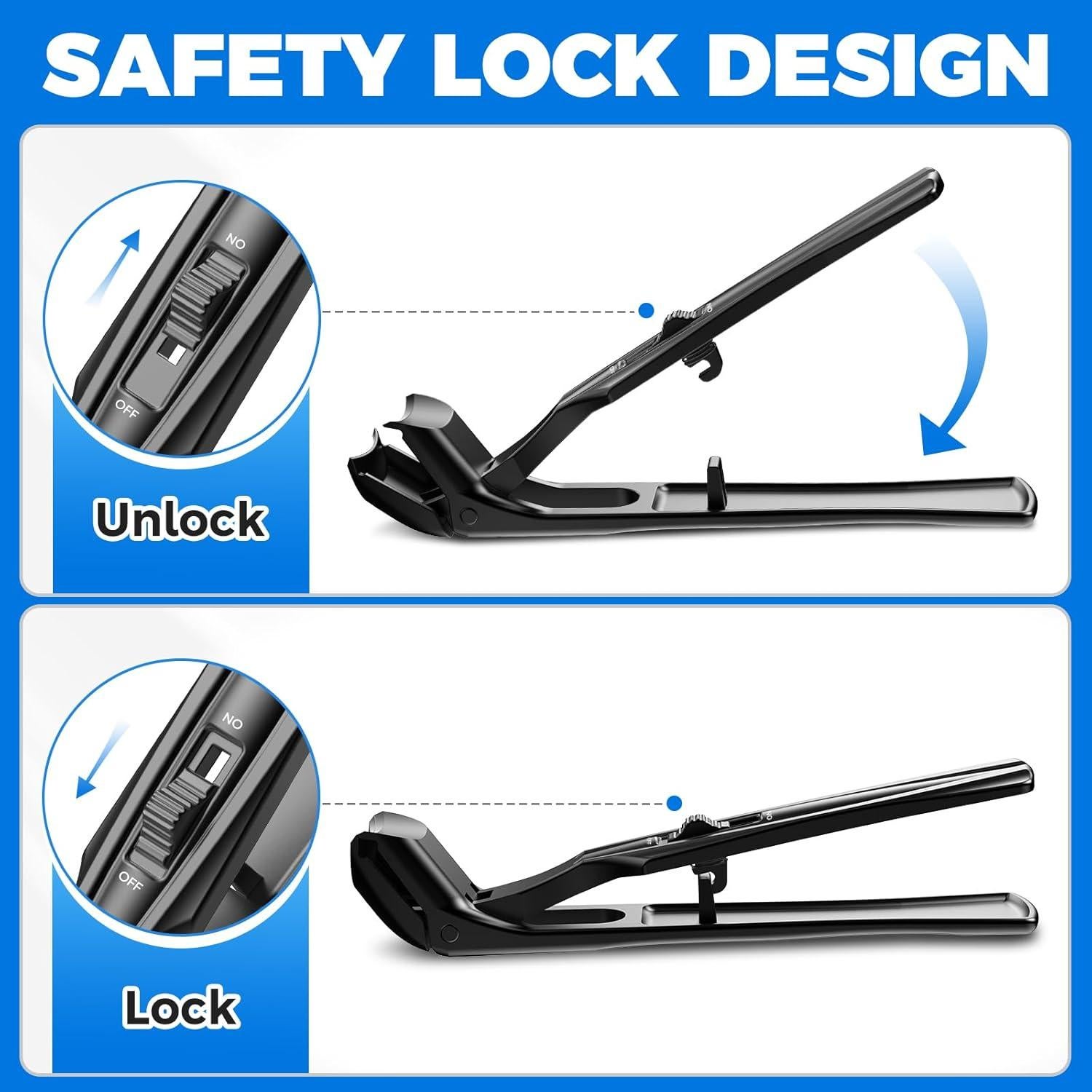 Cortauñas Inclinados FUMAX para Uñas Gruesas - Alta Resistencia