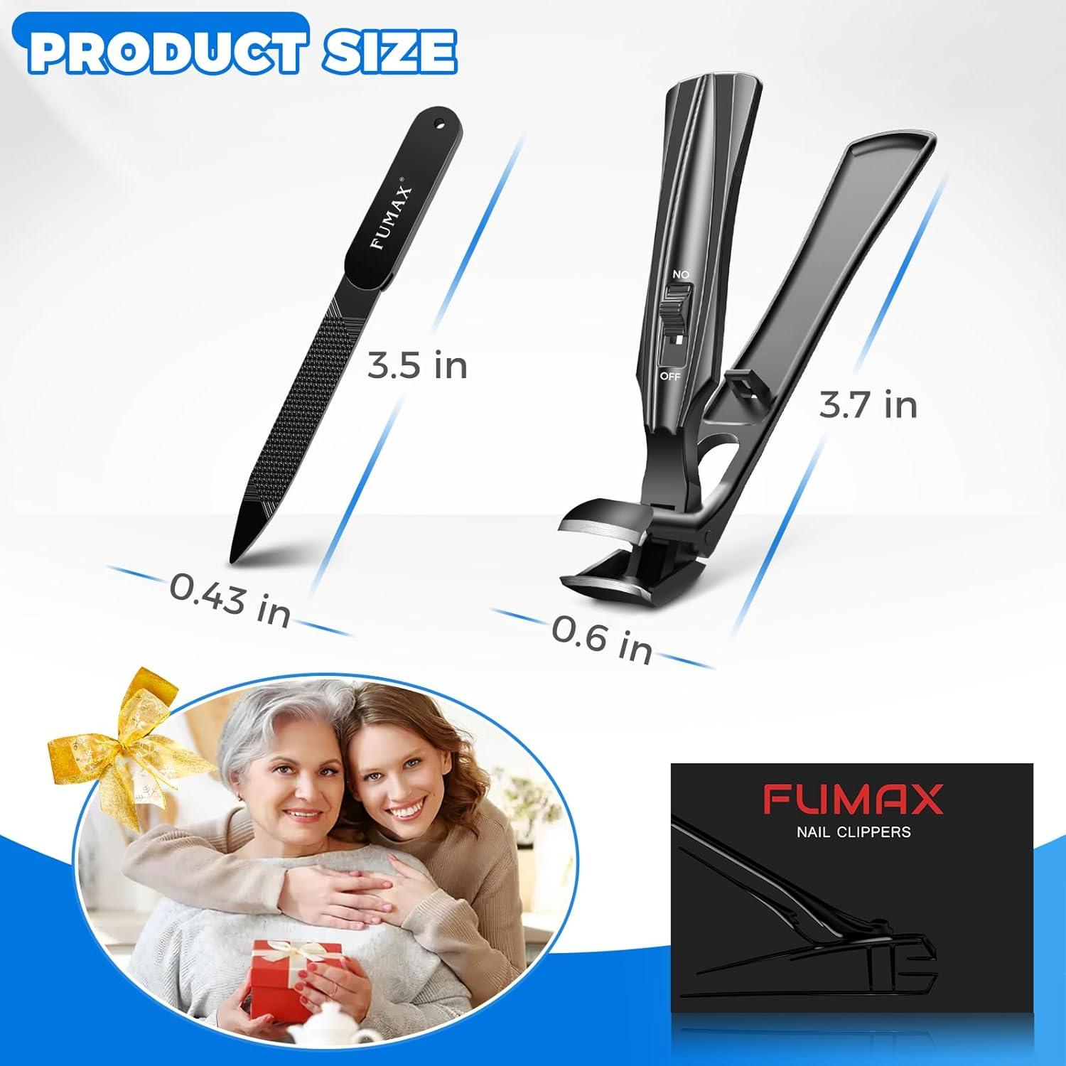 Cortauñas Inclinados FUMAX para Uñas Gruesas - Alta Resistencia