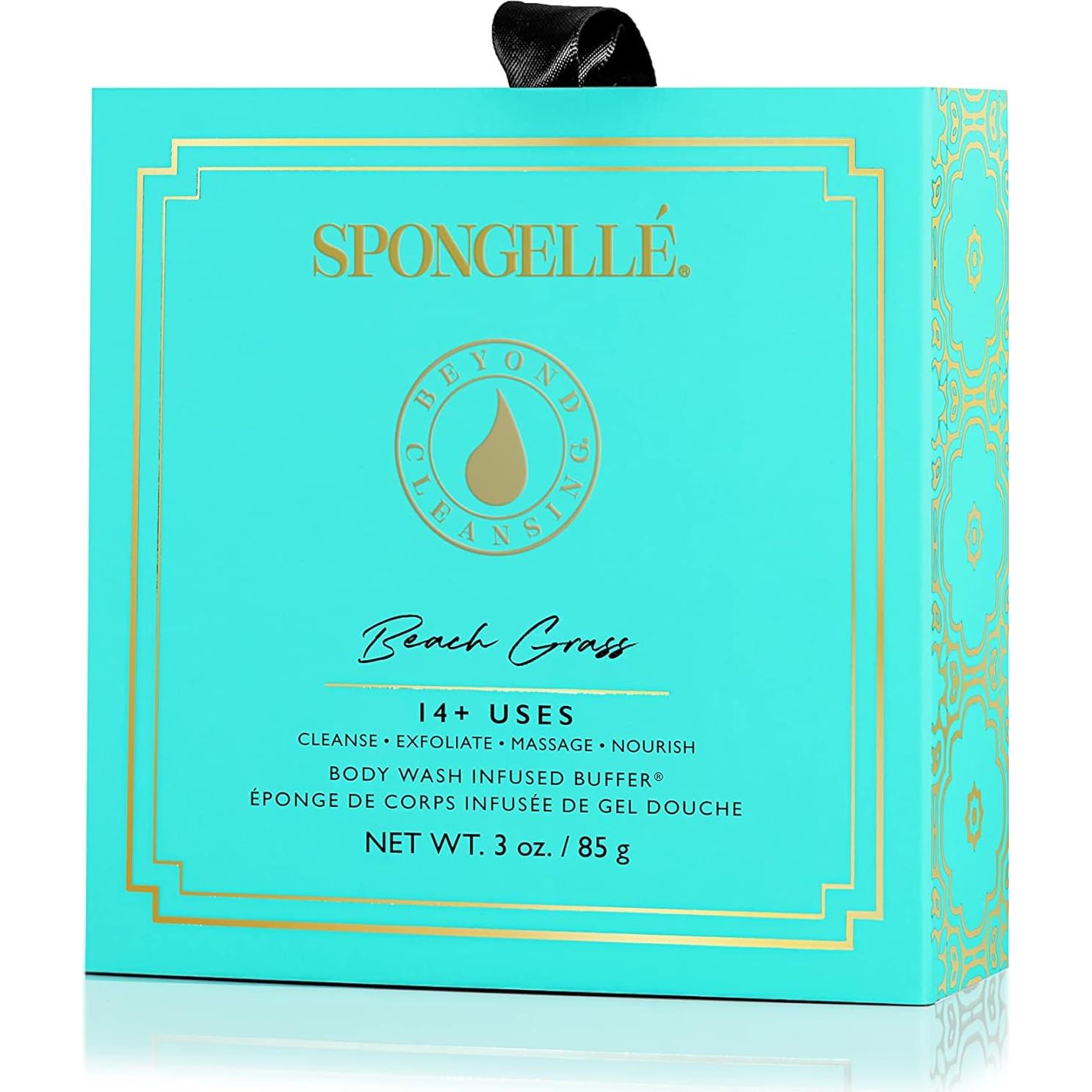 Esponja de Ducha SPONGELLÉ con Gel Hierba de Playa 85g