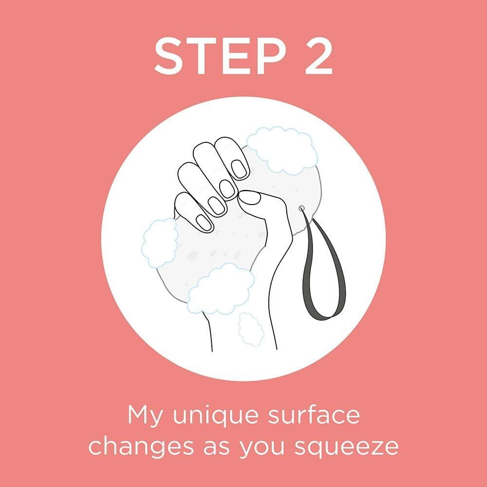 Esponja de Ducha SPONGELLÉ con Gel Hierba de Playa 85g