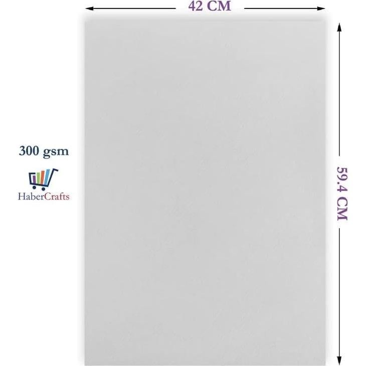 Hojas de Papel Absorbente A2 Habercrafts 300gsm - 5 Hojas