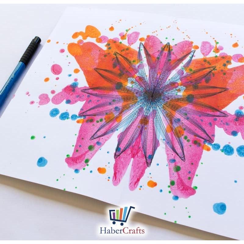 Hojas de Papel Absorbente A2 Habercrafts 300gsm - 5 Hojas