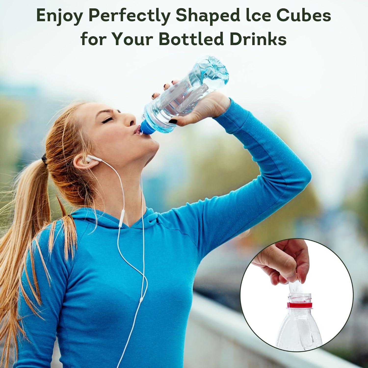 Bandeja de Hielo de Silicona Lily's Home 2PK con Tapa 30x12 cm