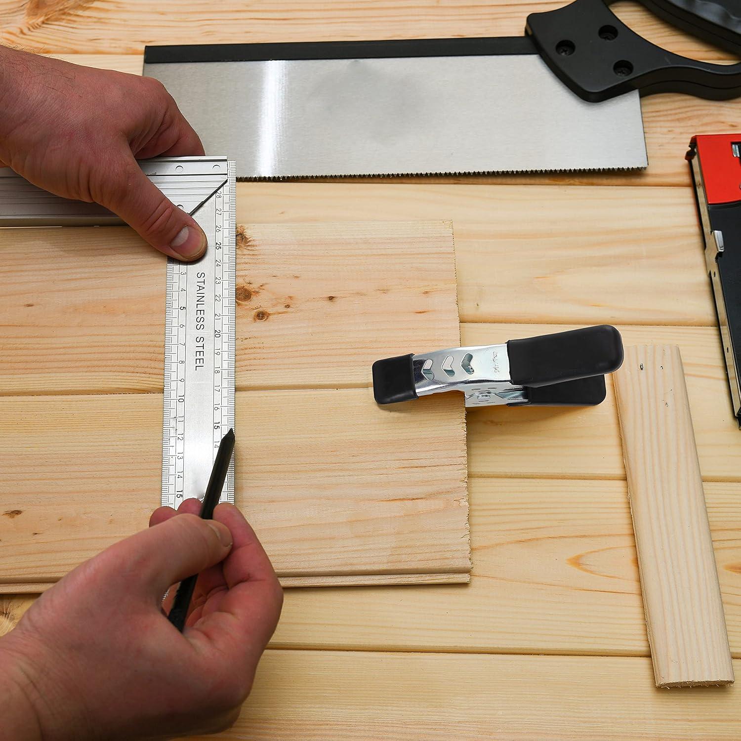 Abrazaderas de Resorte Mr. Pen 15.24 cm Metal Alta Resistencia